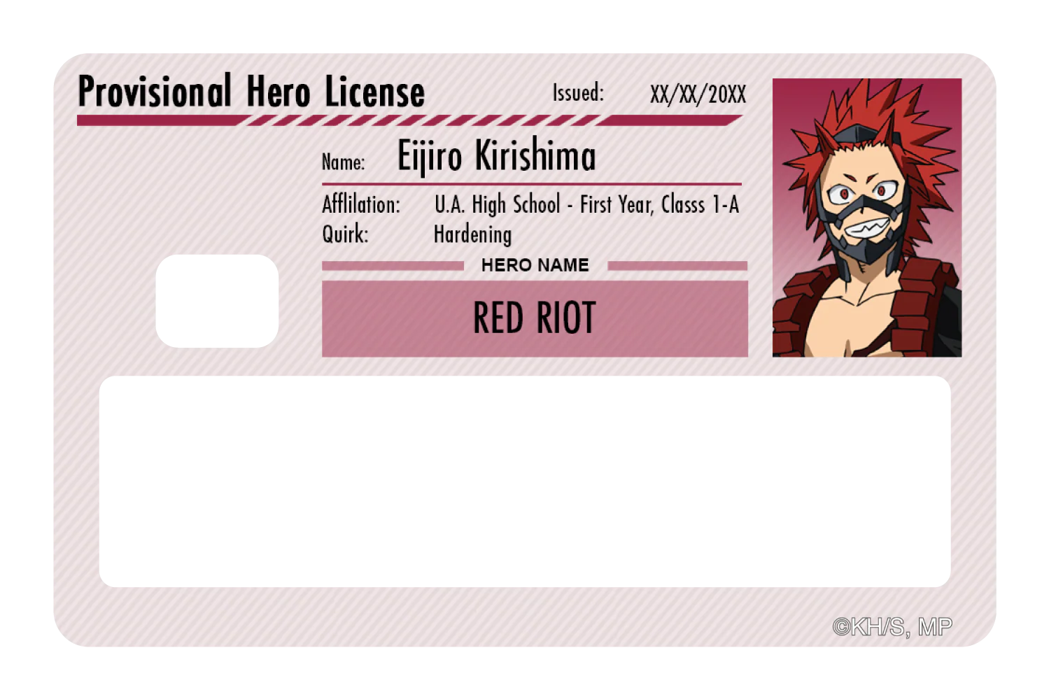 Hero License - Eijiro Kirishima - Image 5