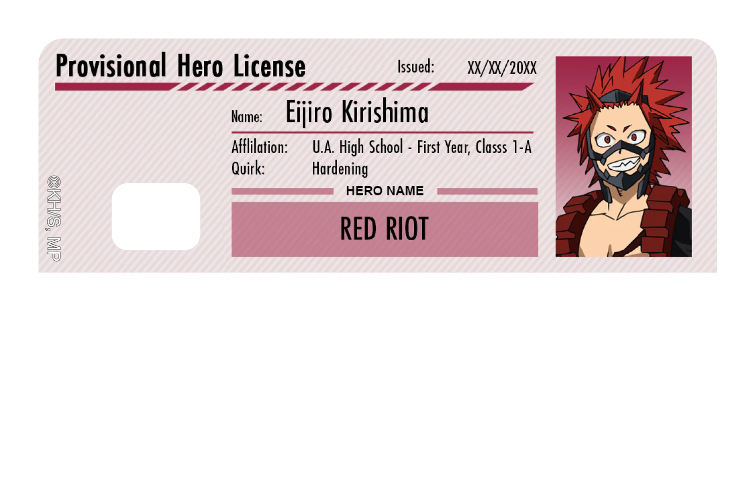 Hero License - Eijiro Kirishima - Image 8