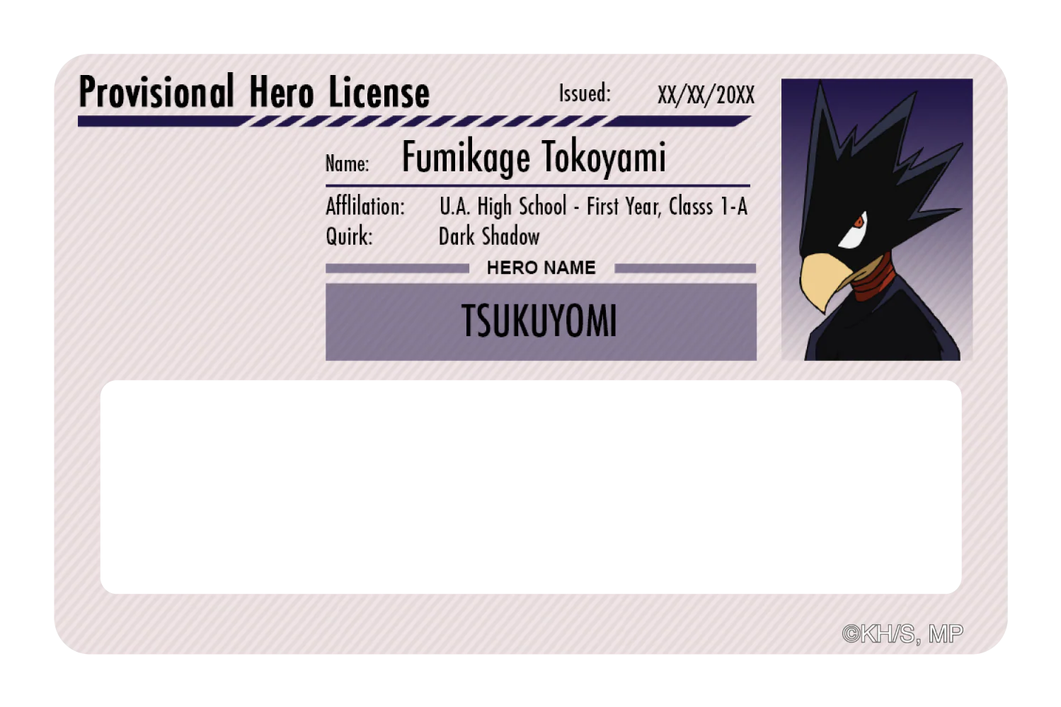 Hero License - Fumikage Tokoyami - Image 6