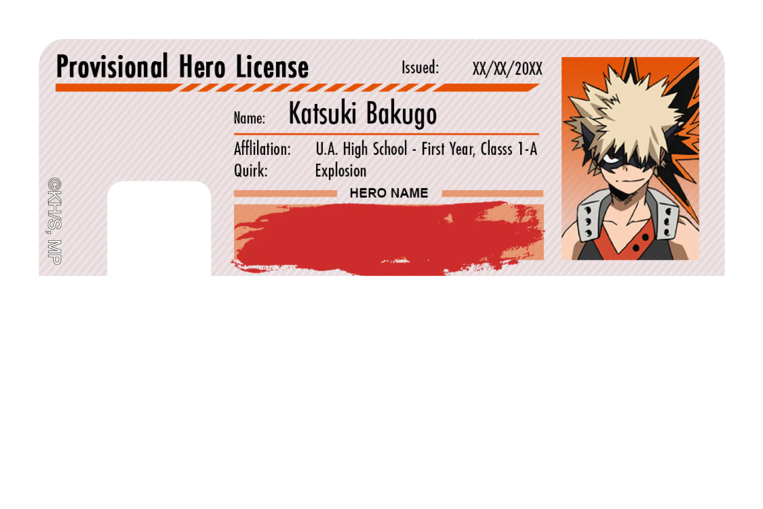 Hero License - Katsuki Bakugo - Image 7
