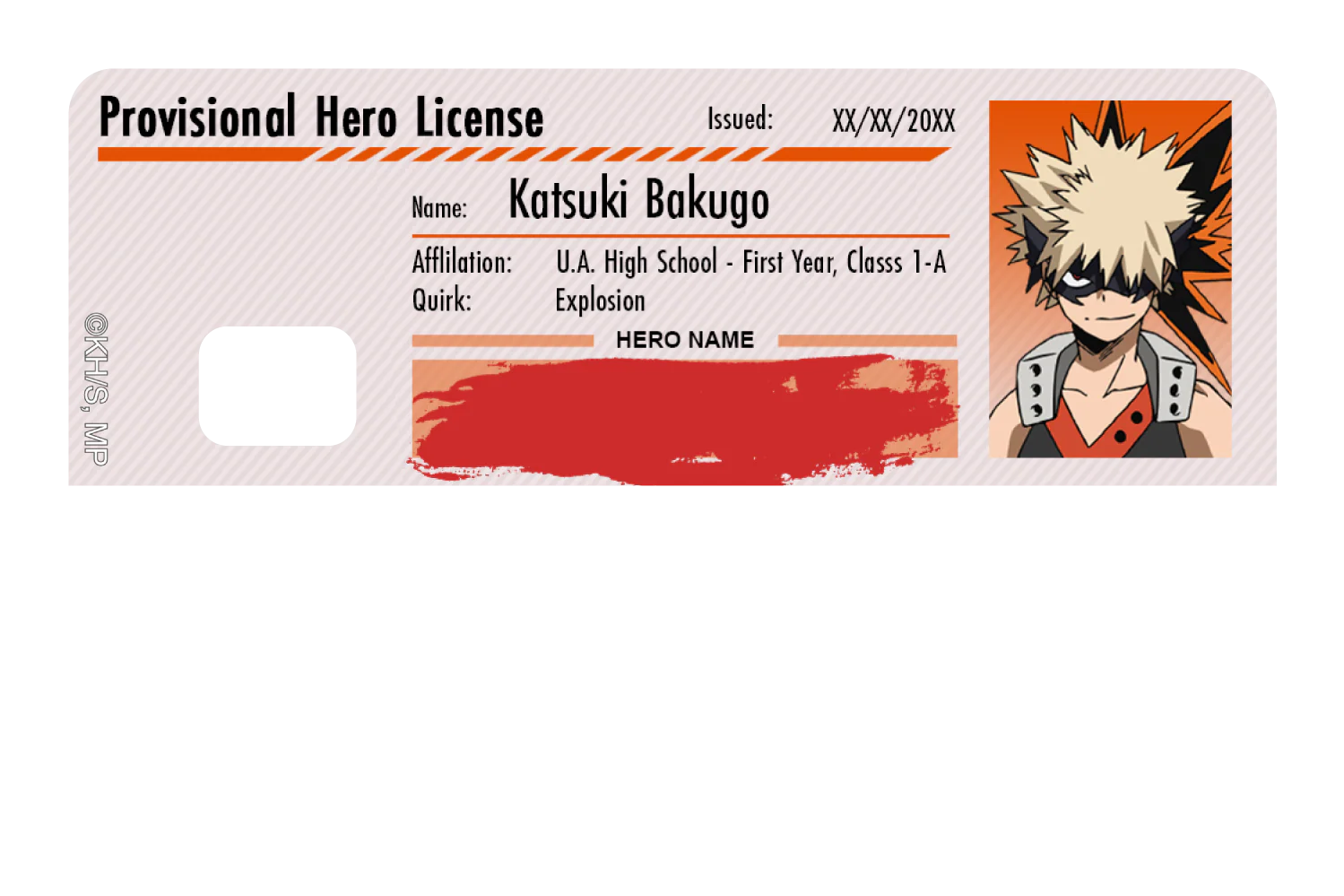 Hero License - Katsuki Bakugo - Image 8