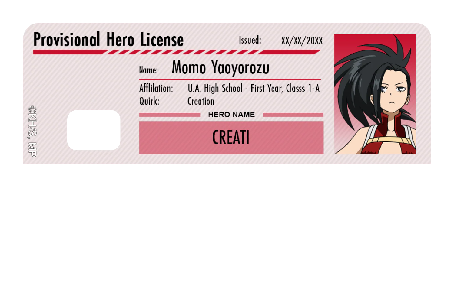 Hero License - Momo Yaoyorozu - Image 8