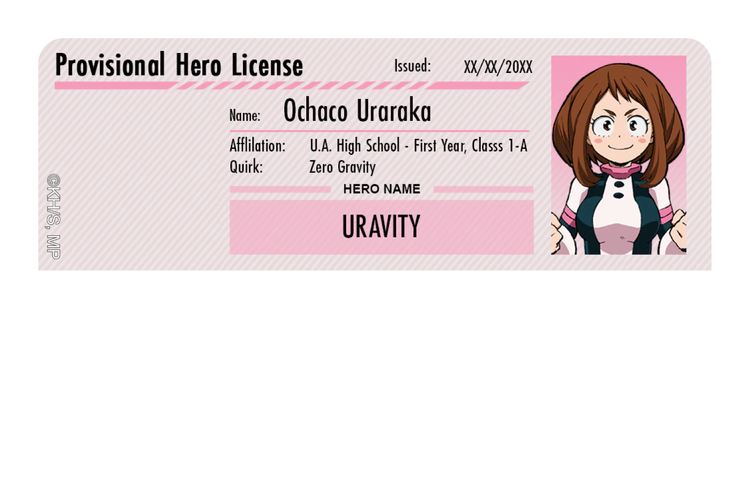 Hero License - Ochaco Uraraka - Image 9