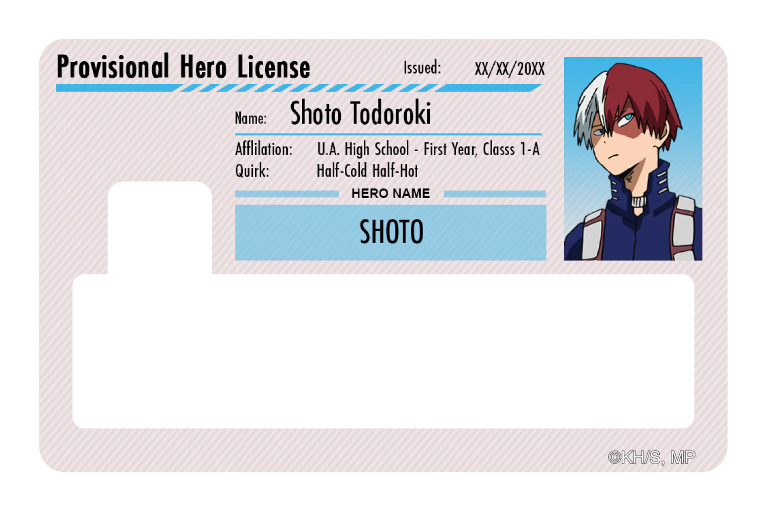 Hero License - Shoto Todoroki - Image 4