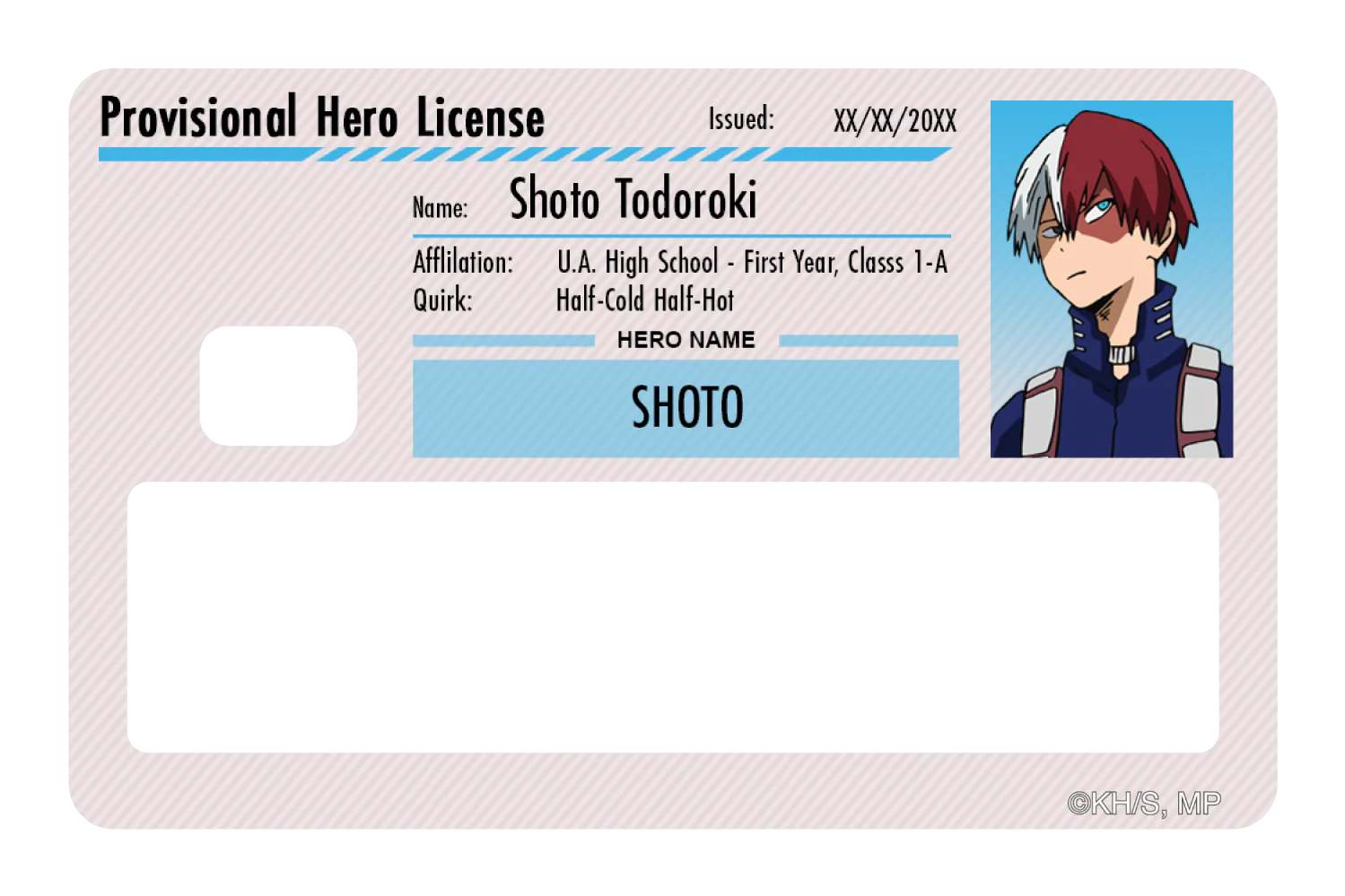 Hero License - Shoto Todoroki - Image 5