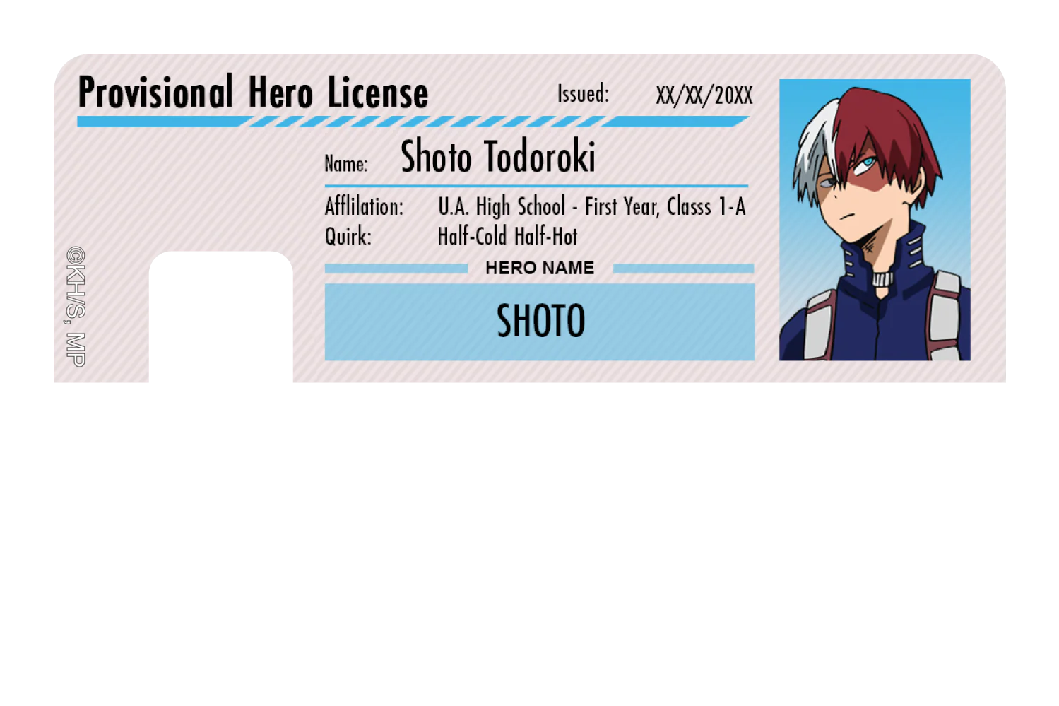 Hero License - Shoto Todoroki - Image 7
