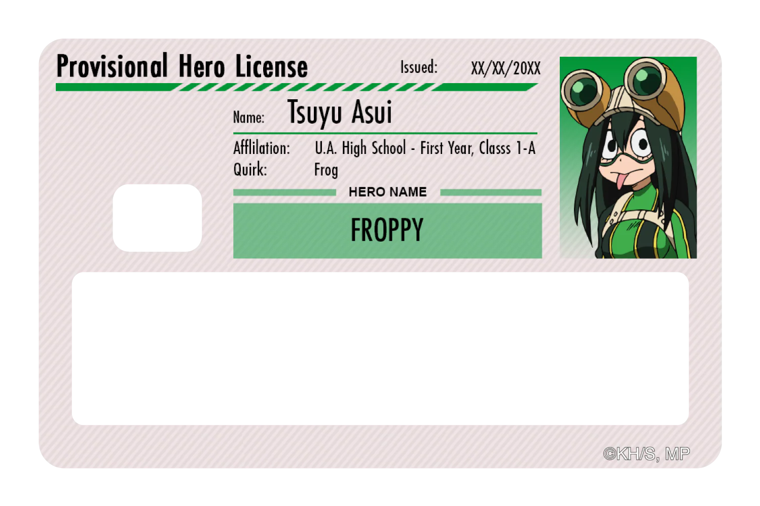 Hero License - Tsuyu Asui - Image 5