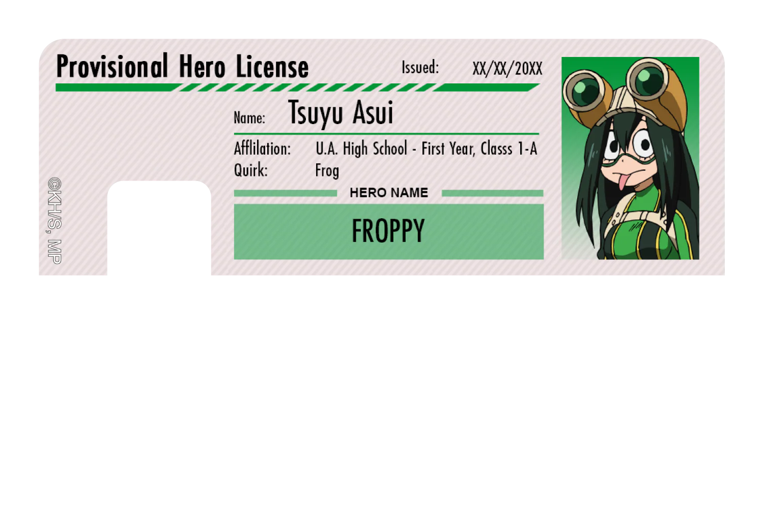 Hero License - Tsuyu Asui - Image 7