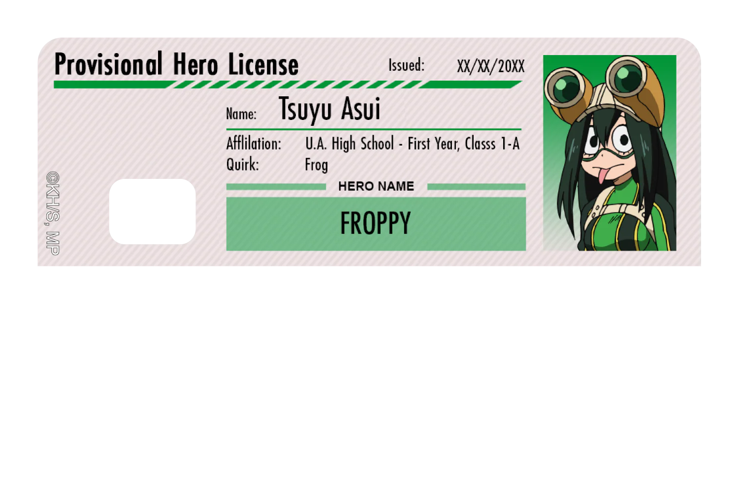 Hero License - Tsuyu Asui - Image 8
