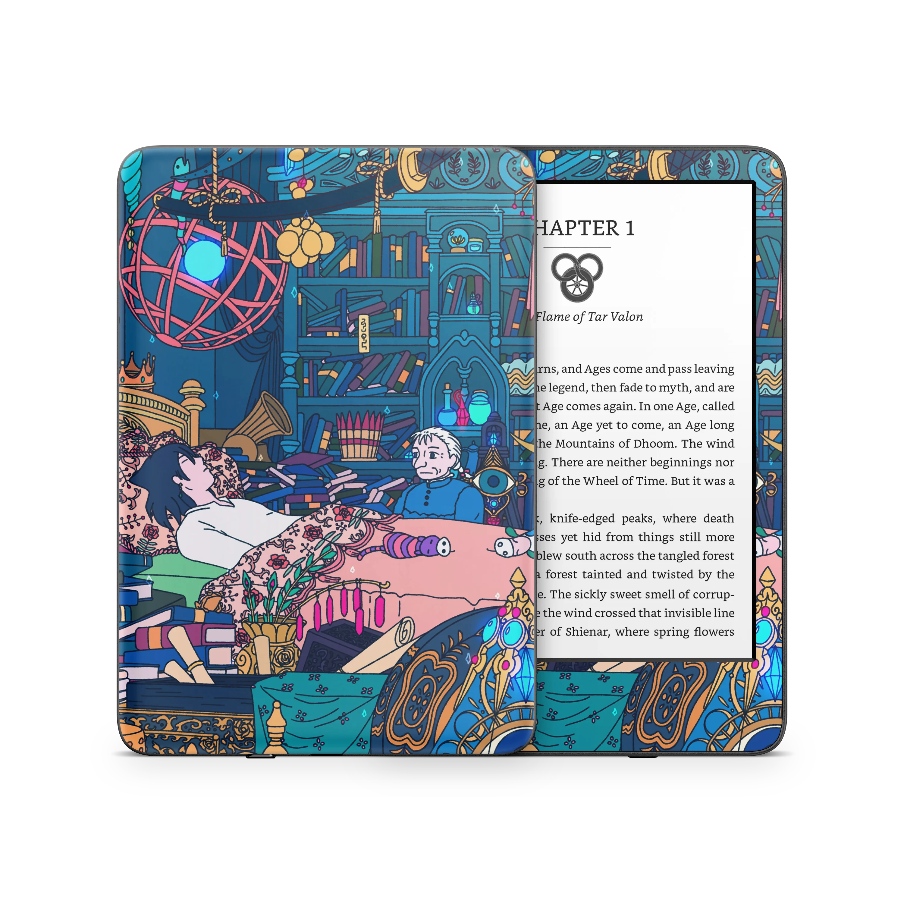 Howl's Room Kindle Skin