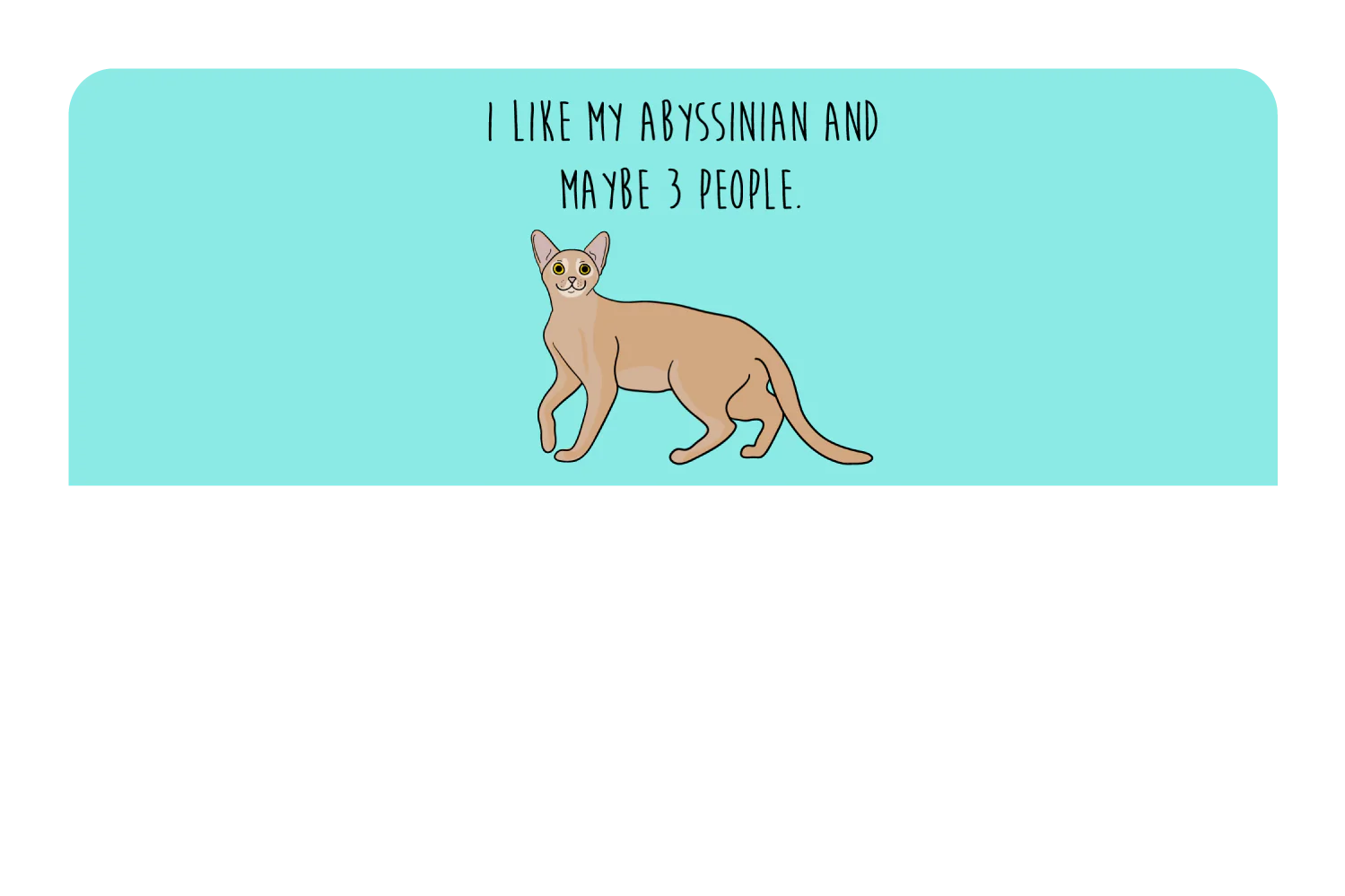 I like my Abyssinian and maybe 3 people - Image 9