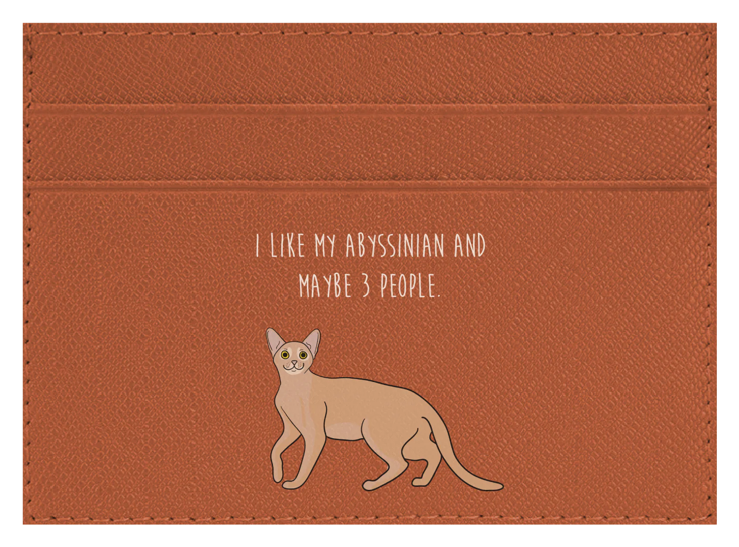I like my Abyssinian and maybe 3 people - Image 2