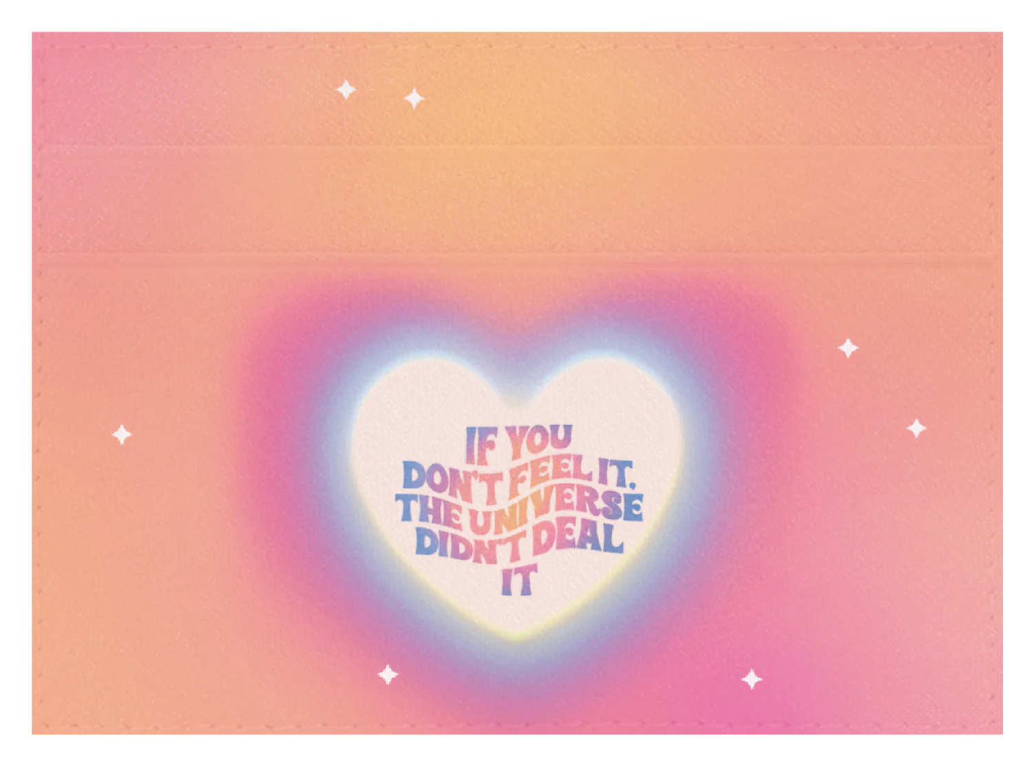 If you dont feel it