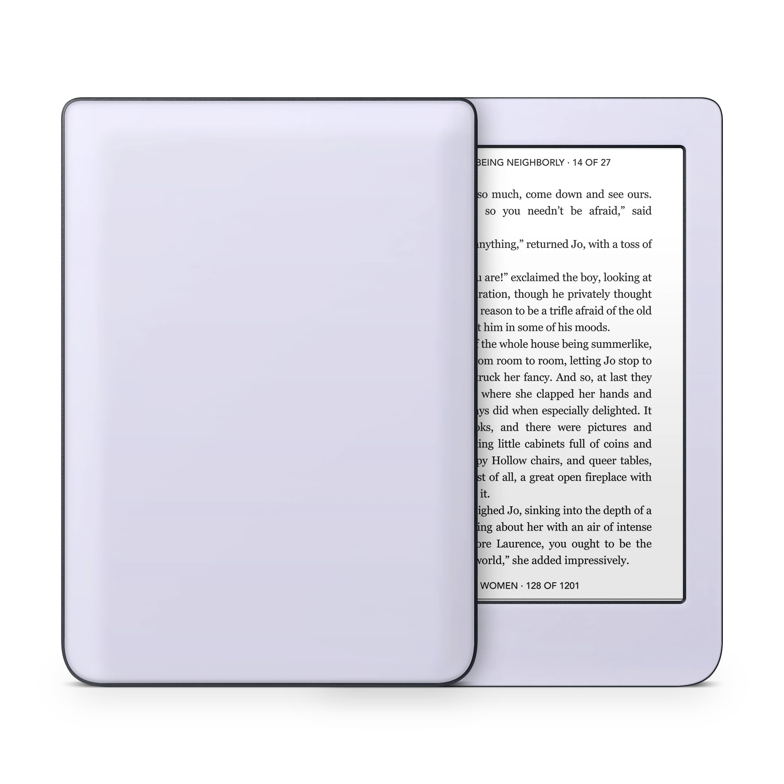 Lavender Kobo eReader Skin
