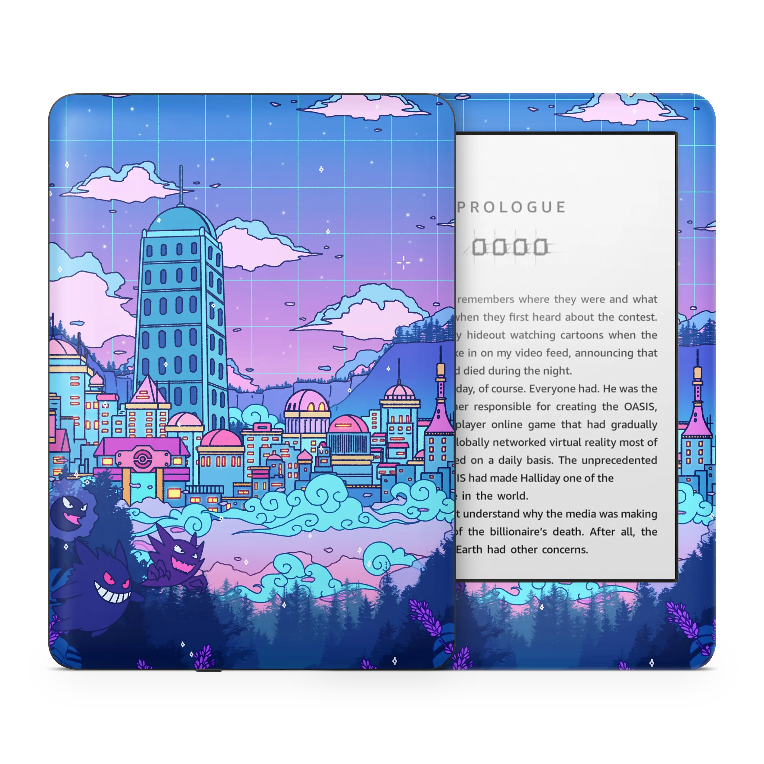 Lavender town Kindle Skin - Image 2