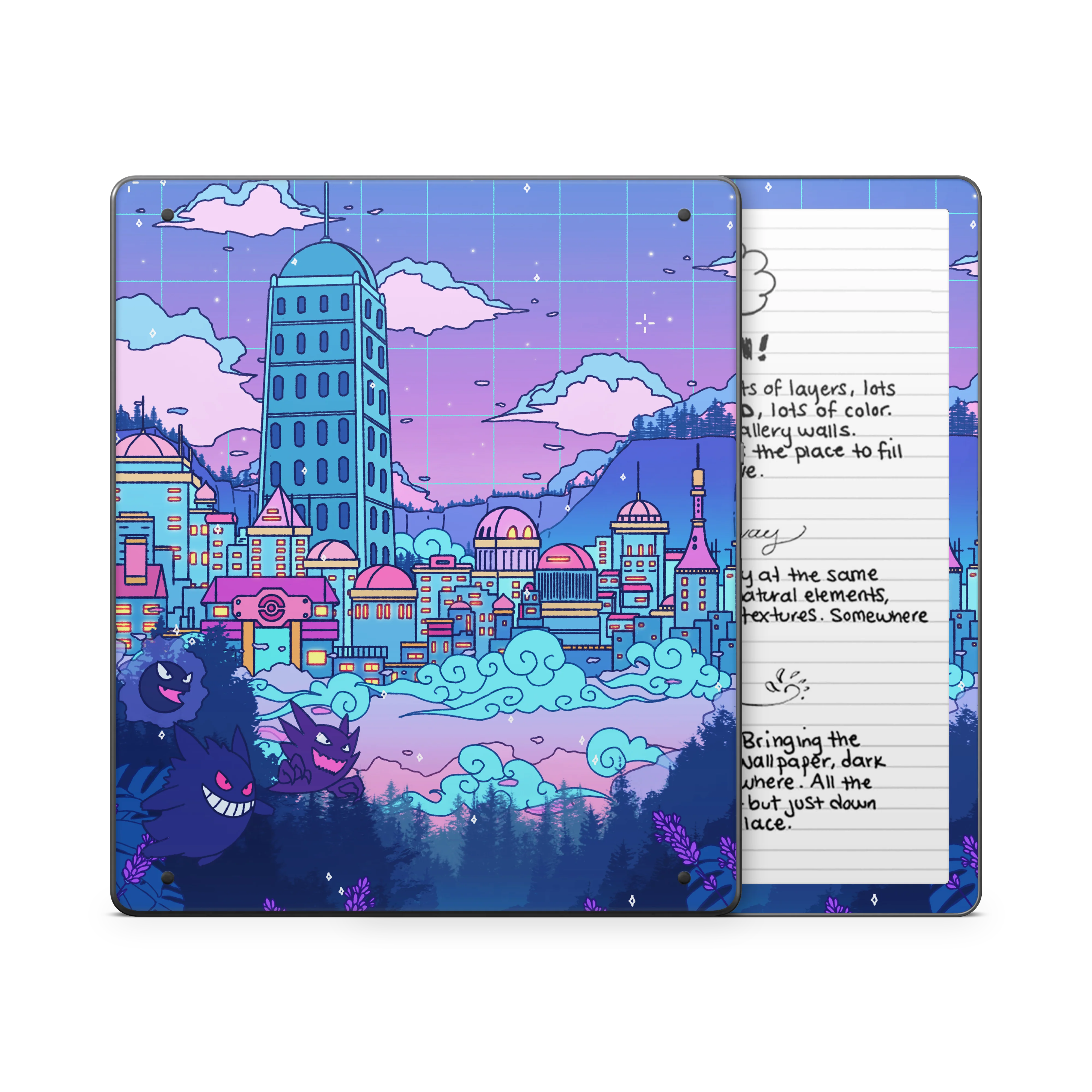 Lavender town Kindle Skin - Image 7