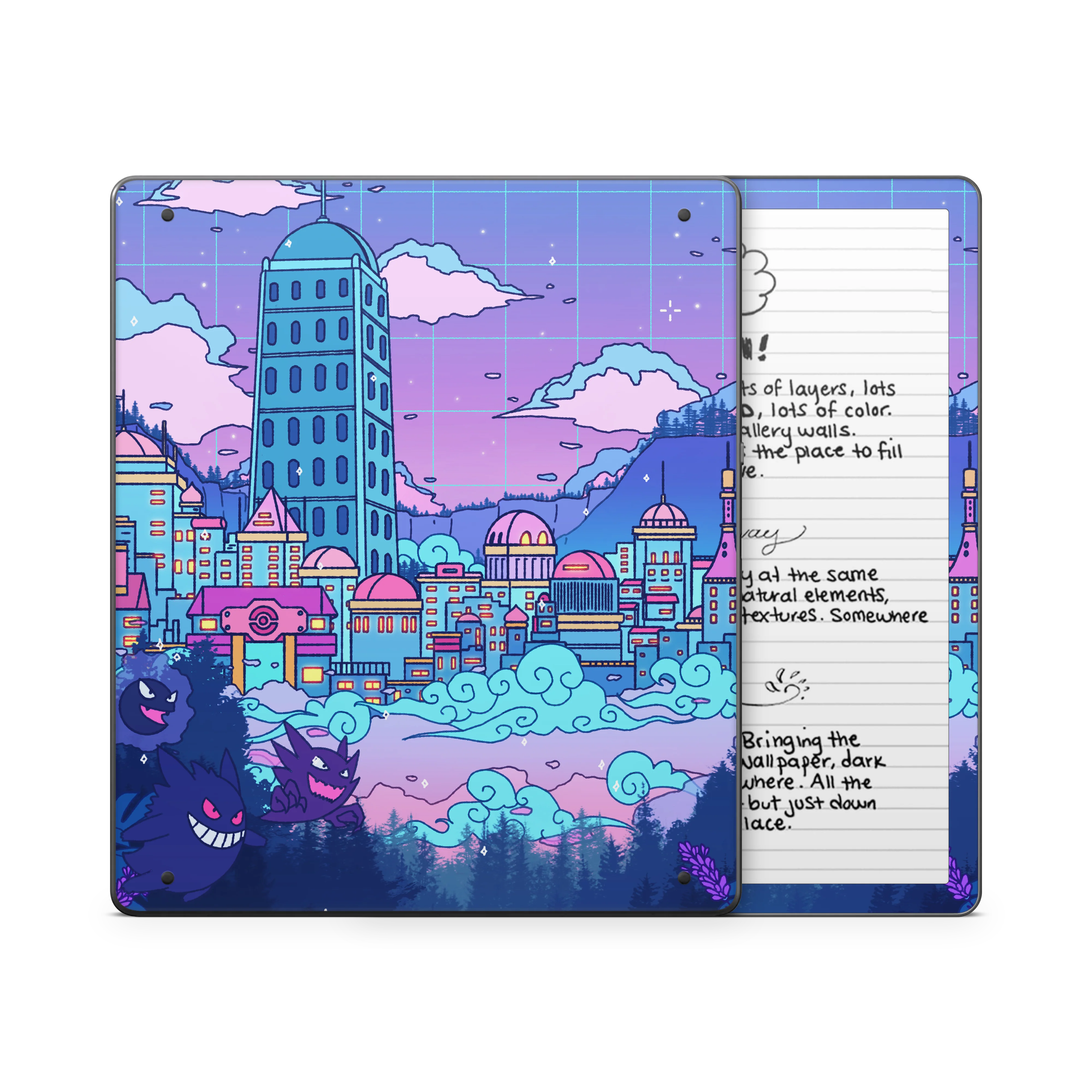 Lavender town Kindle Skin - Image 8