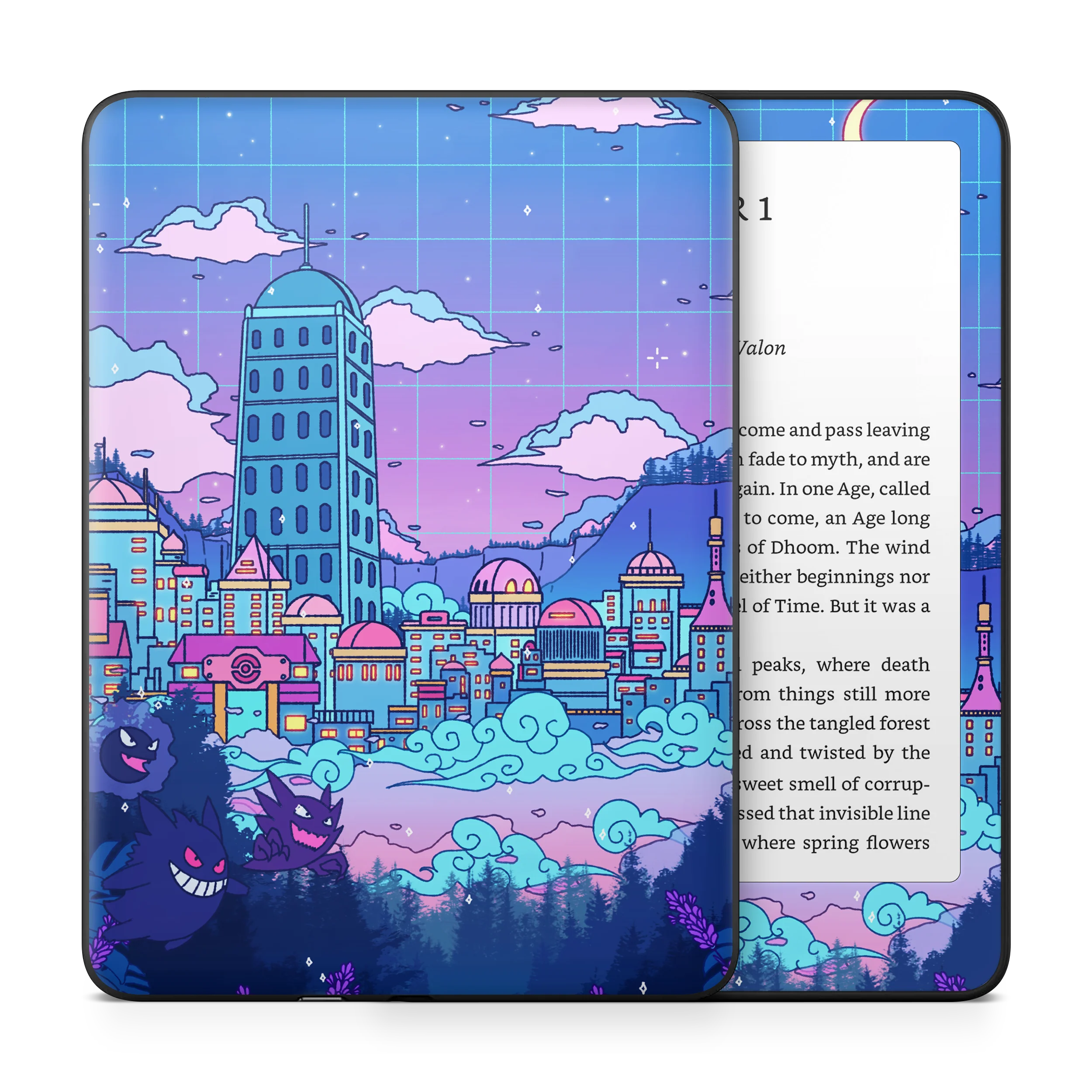 Lavender town Kindle Skin - Image 9