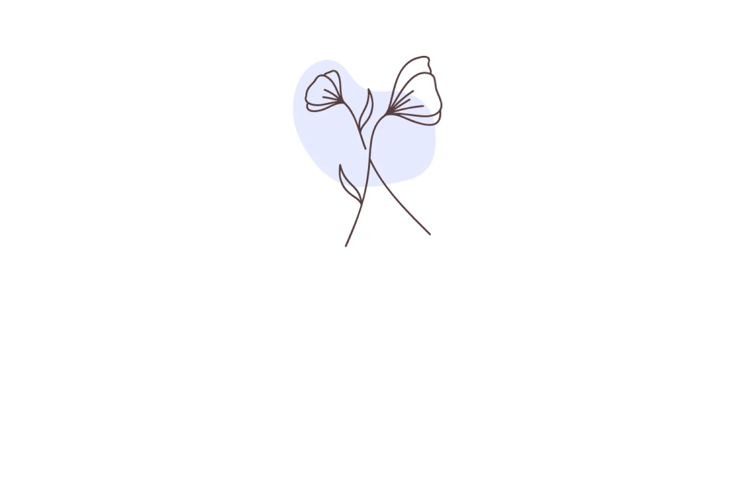 Leaf Doodle Blue - Image 6
