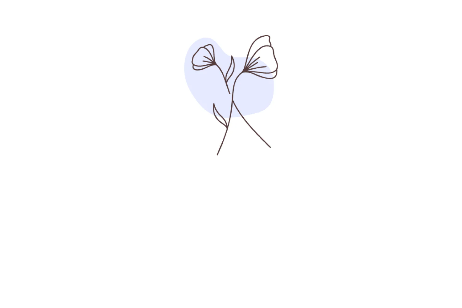 Leaf Doodle Blue - Image 7