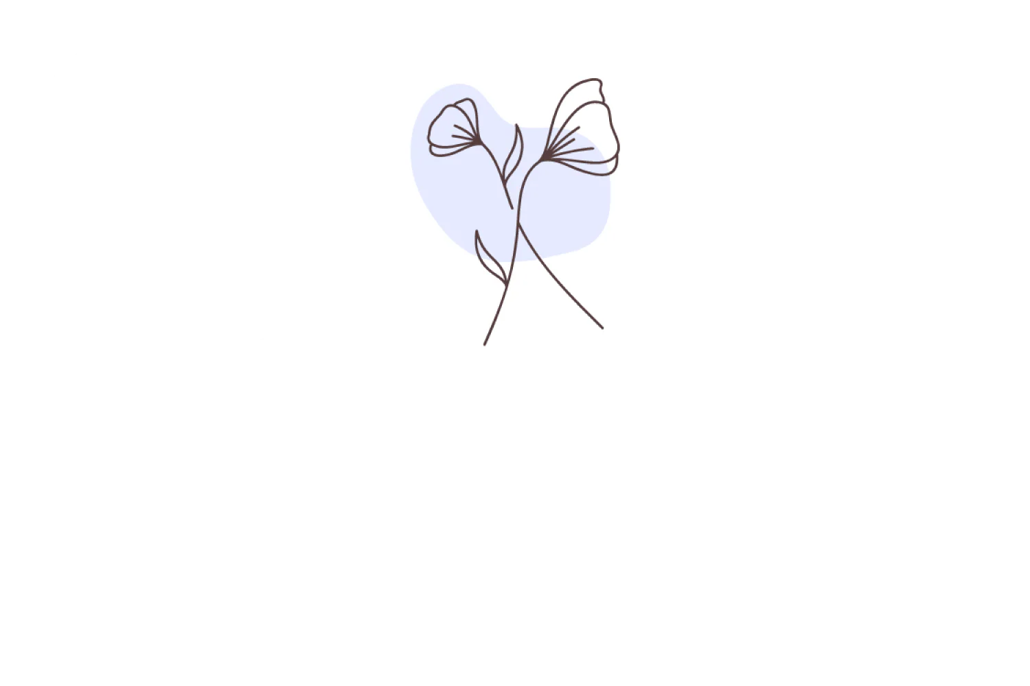 Leaf Doodle Blue - Image 8