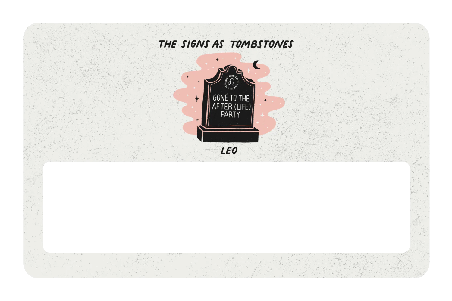Leo as a Tombstone - Image 6