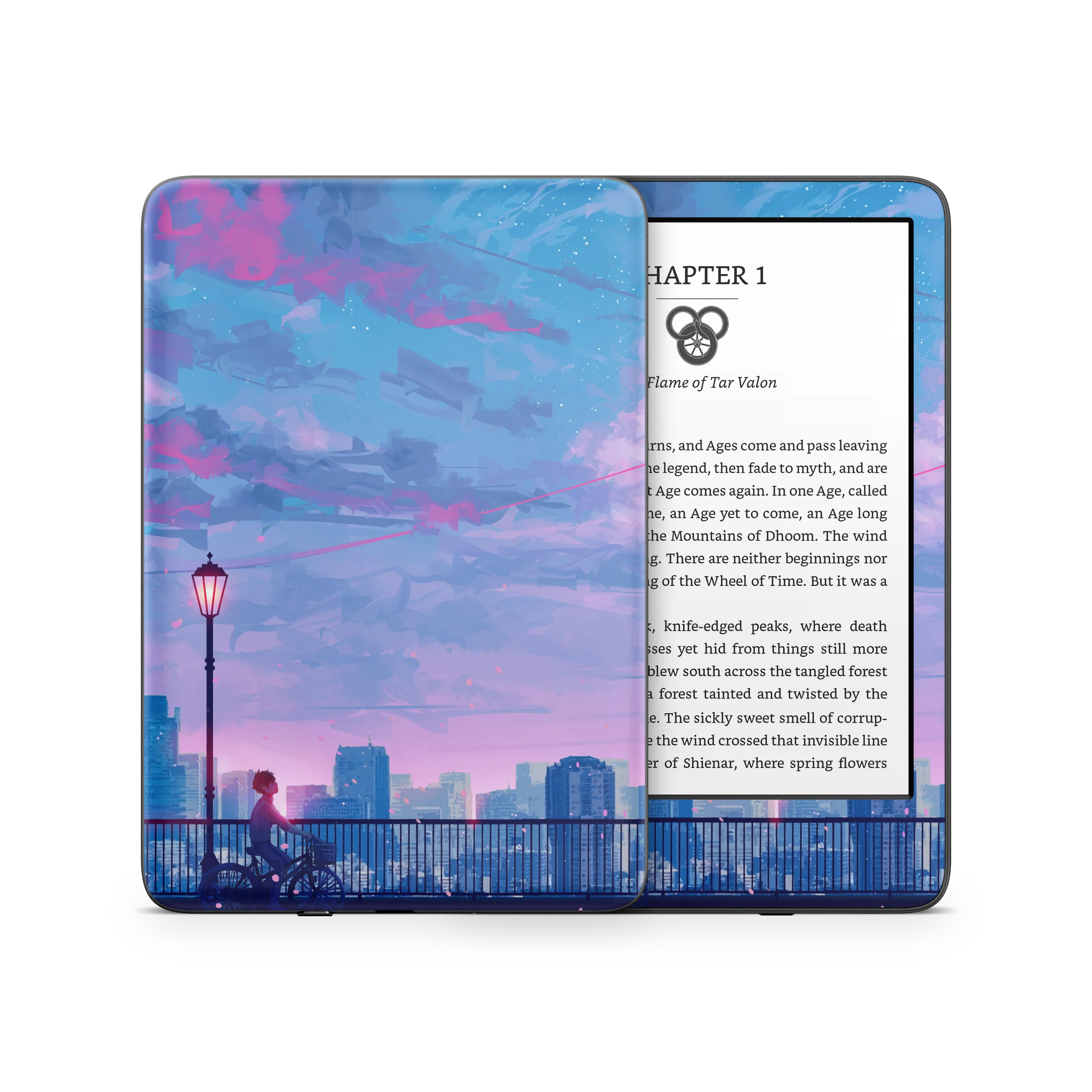 Let's Go Home Kindle Skin