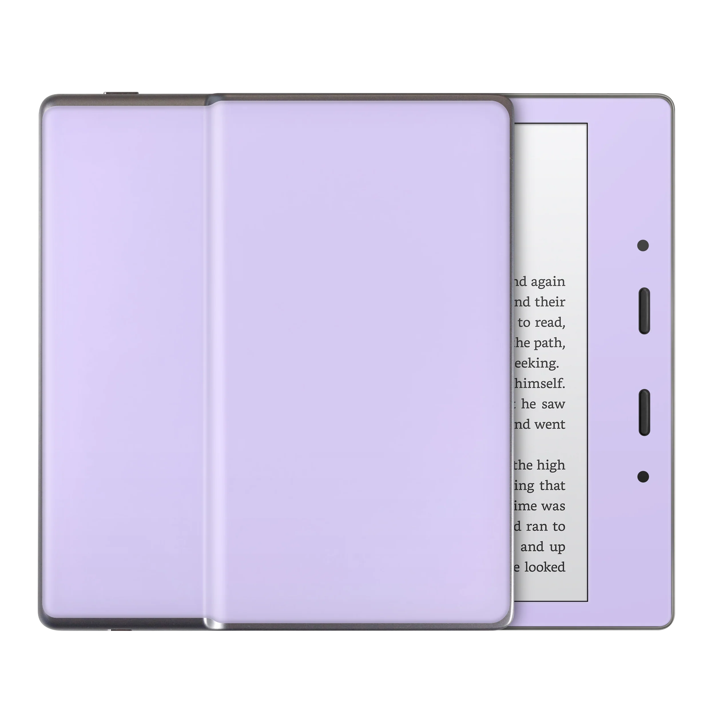 Light Lavender Kindle eReader Skin - Image 4
