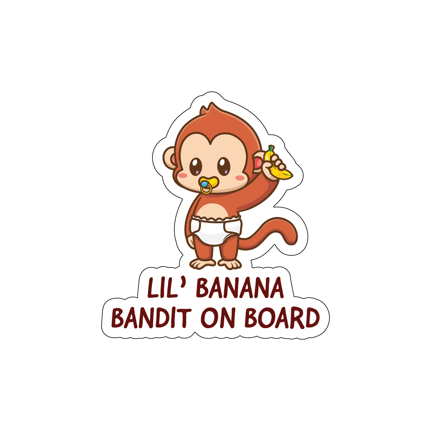 Lil Banana Bandit On Board - Image 2