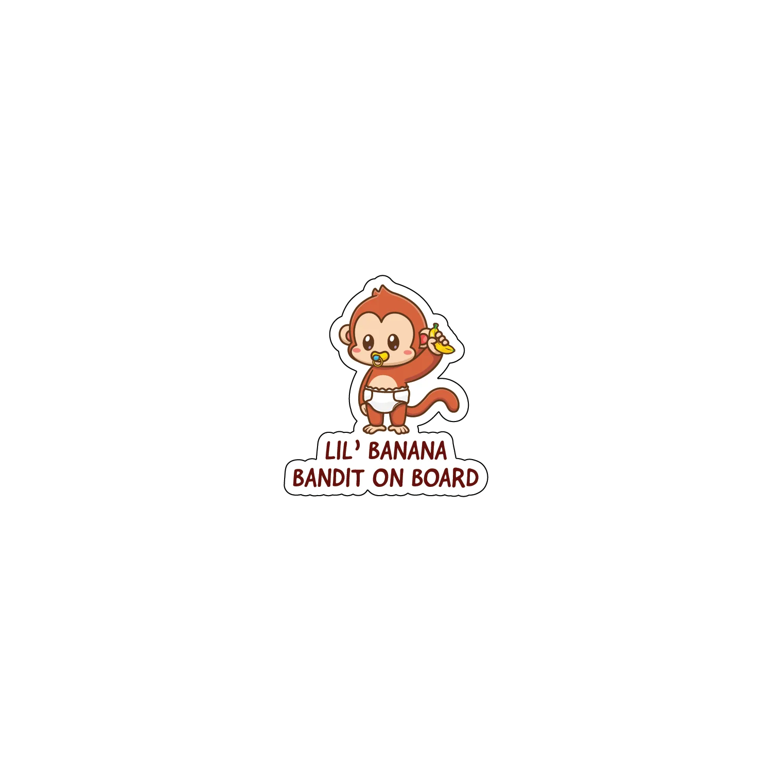 Lil Banana Bandit On Board - Image 3