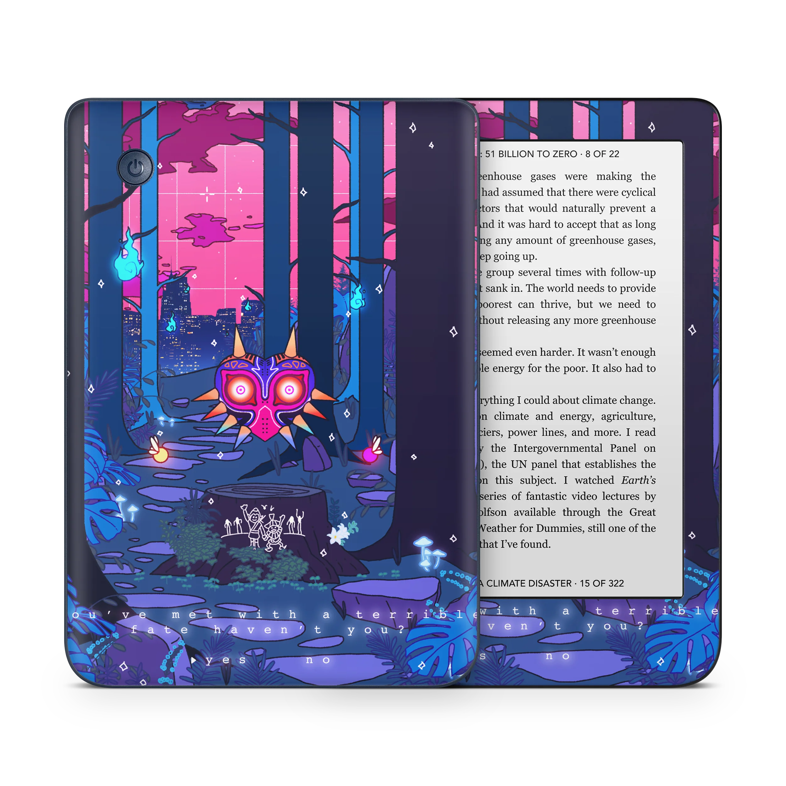 Majora's mask V2 Kobo Skin