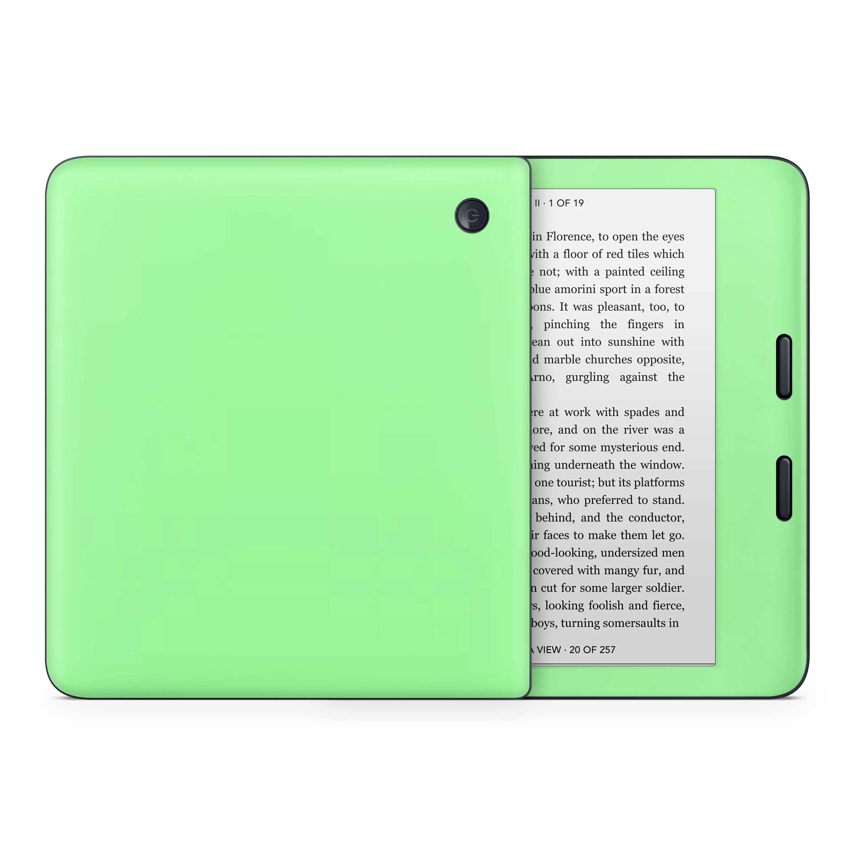 Mint Green Kobo eReader Skin - Image 2