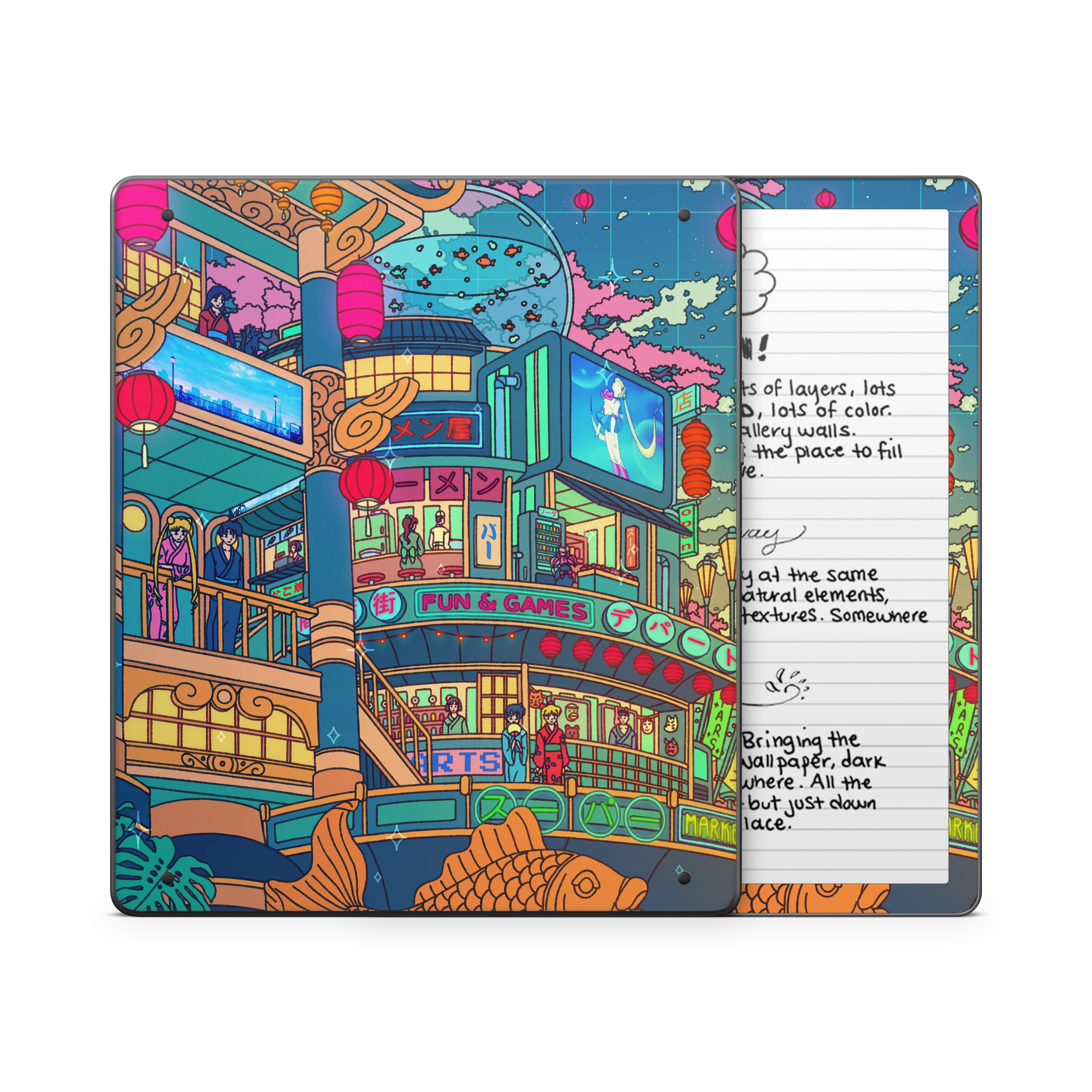 Moon festival Kindle Skin - Image 7