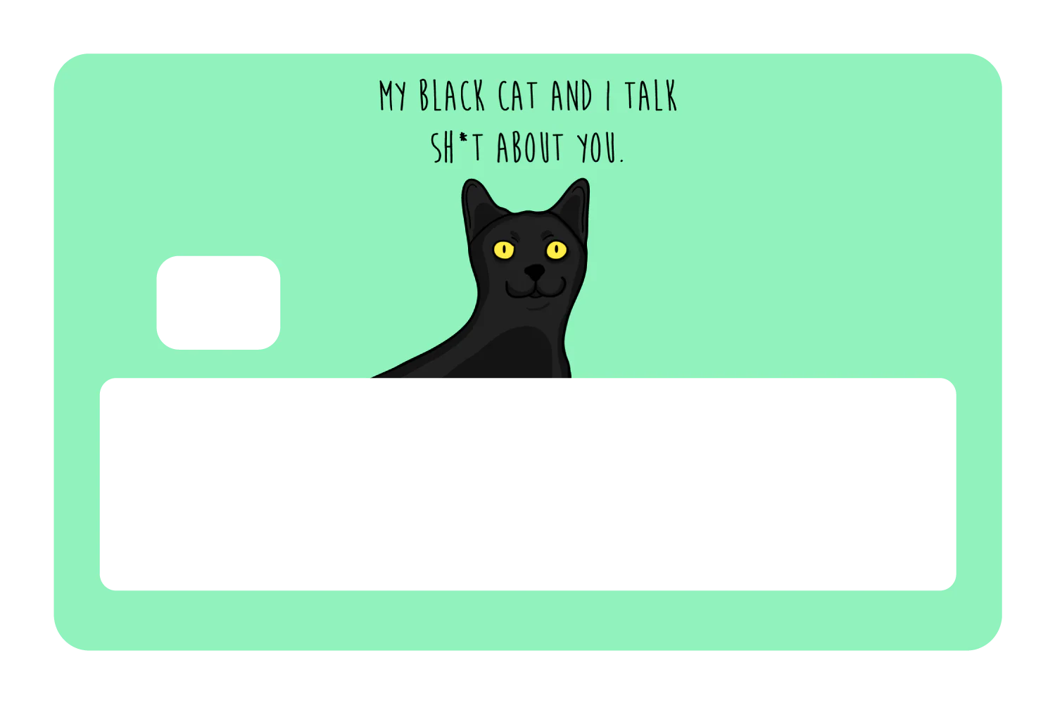 My black cat talk sh*t - Image 5