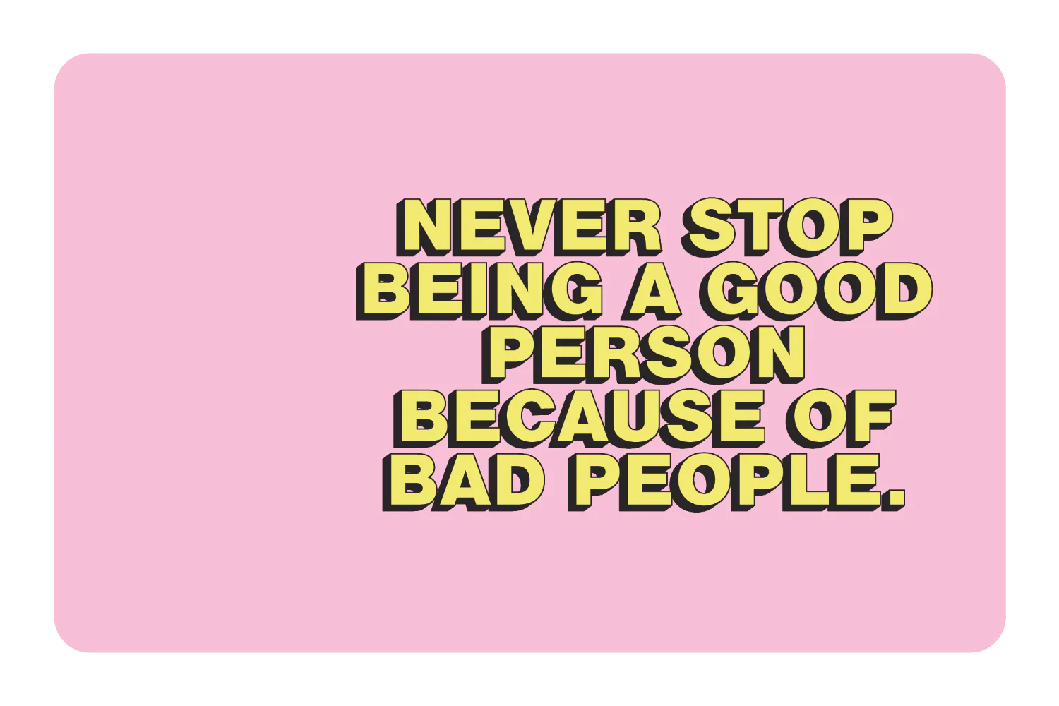 Never Stop