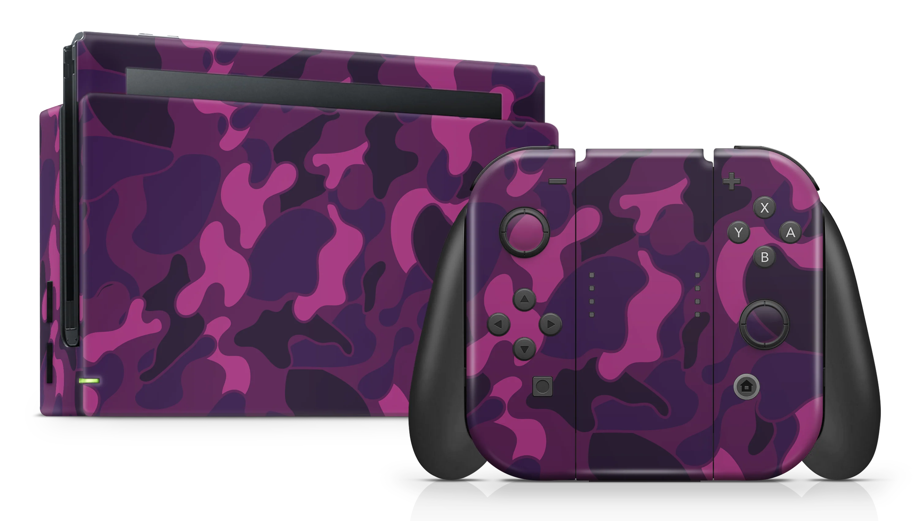 Nintendo Switch 17 Skin Ape Camo Purple