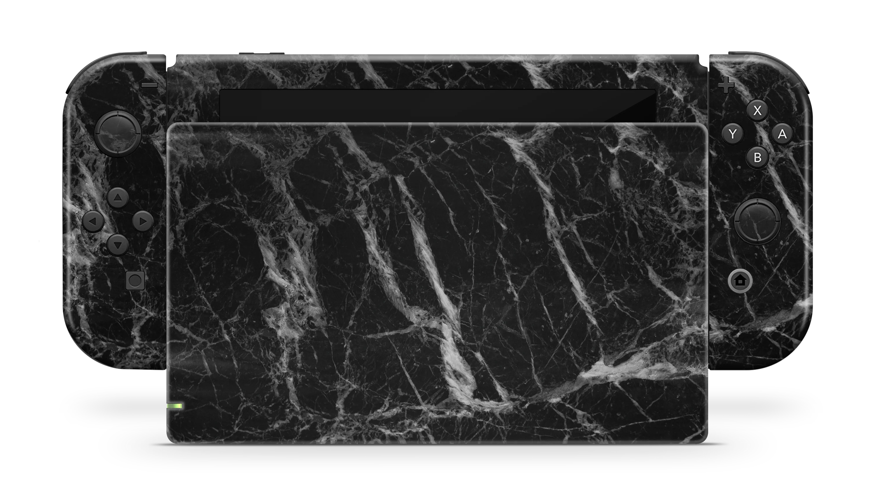 Nintendo Switch 17 Skin Black Marble - Image 2