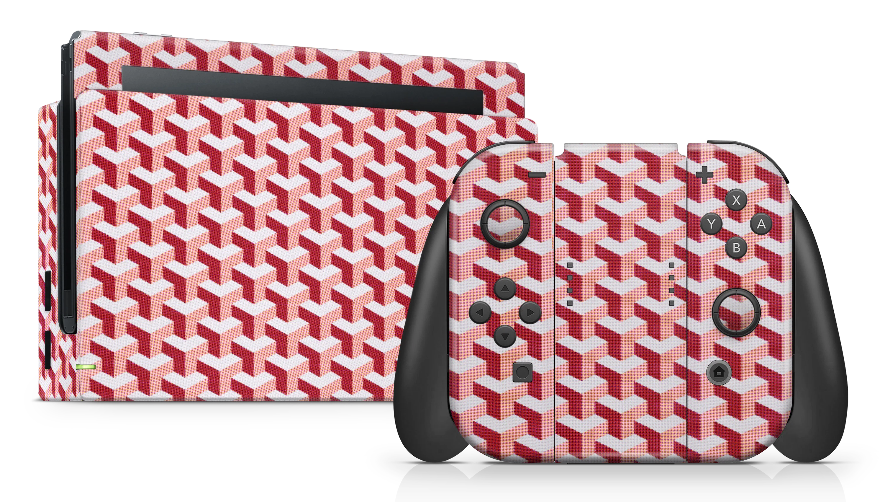 Nintendo Switch 17 Skin GG Red