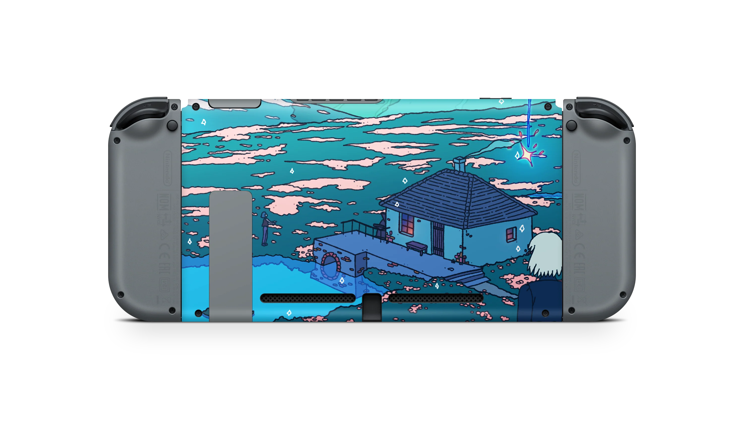 Nintendo Switch 2017 Skin Crystal Shower - Image 3