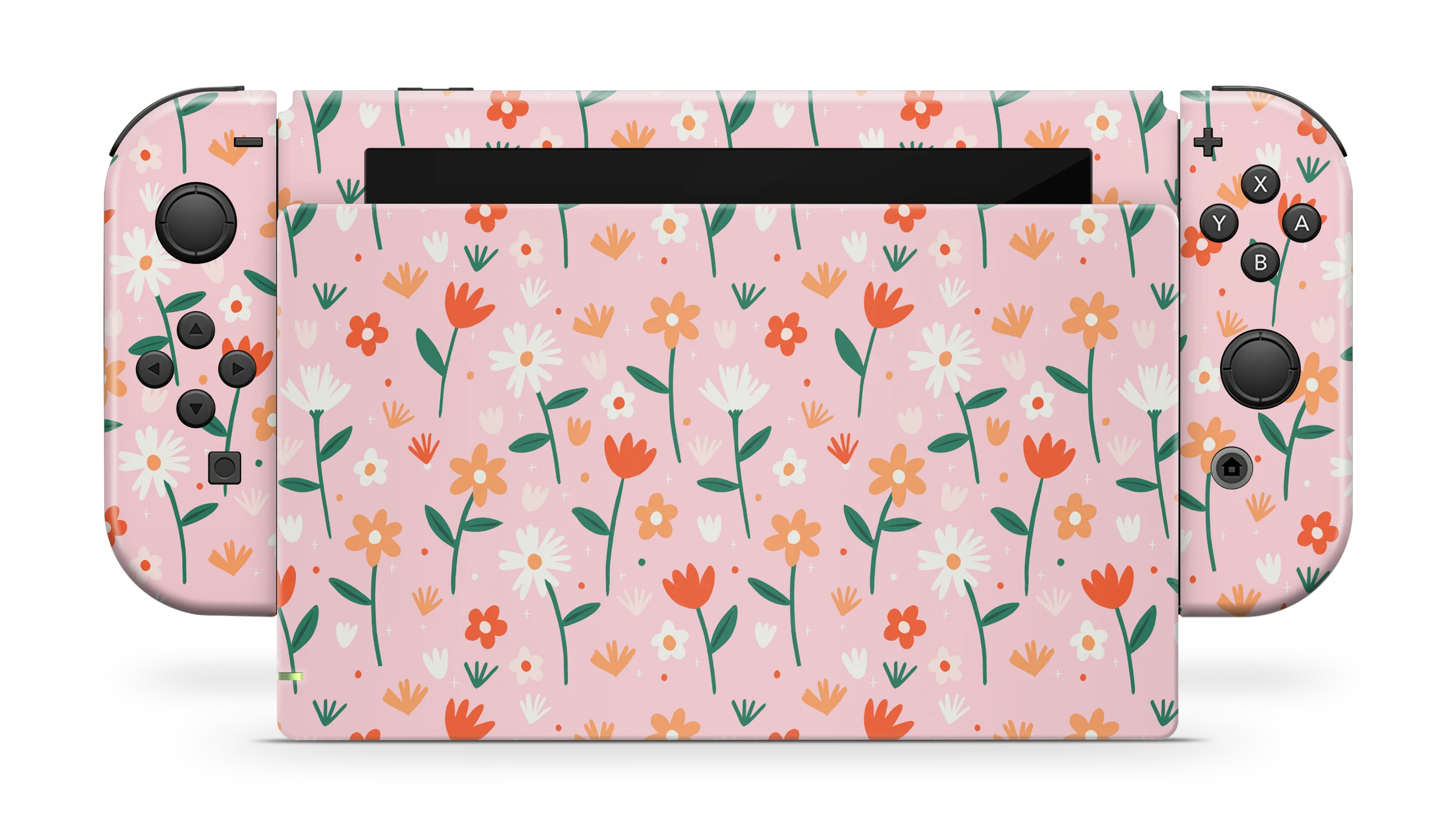 Nintendo Switch 2017 Skin Flowers In Summer - Image 2
