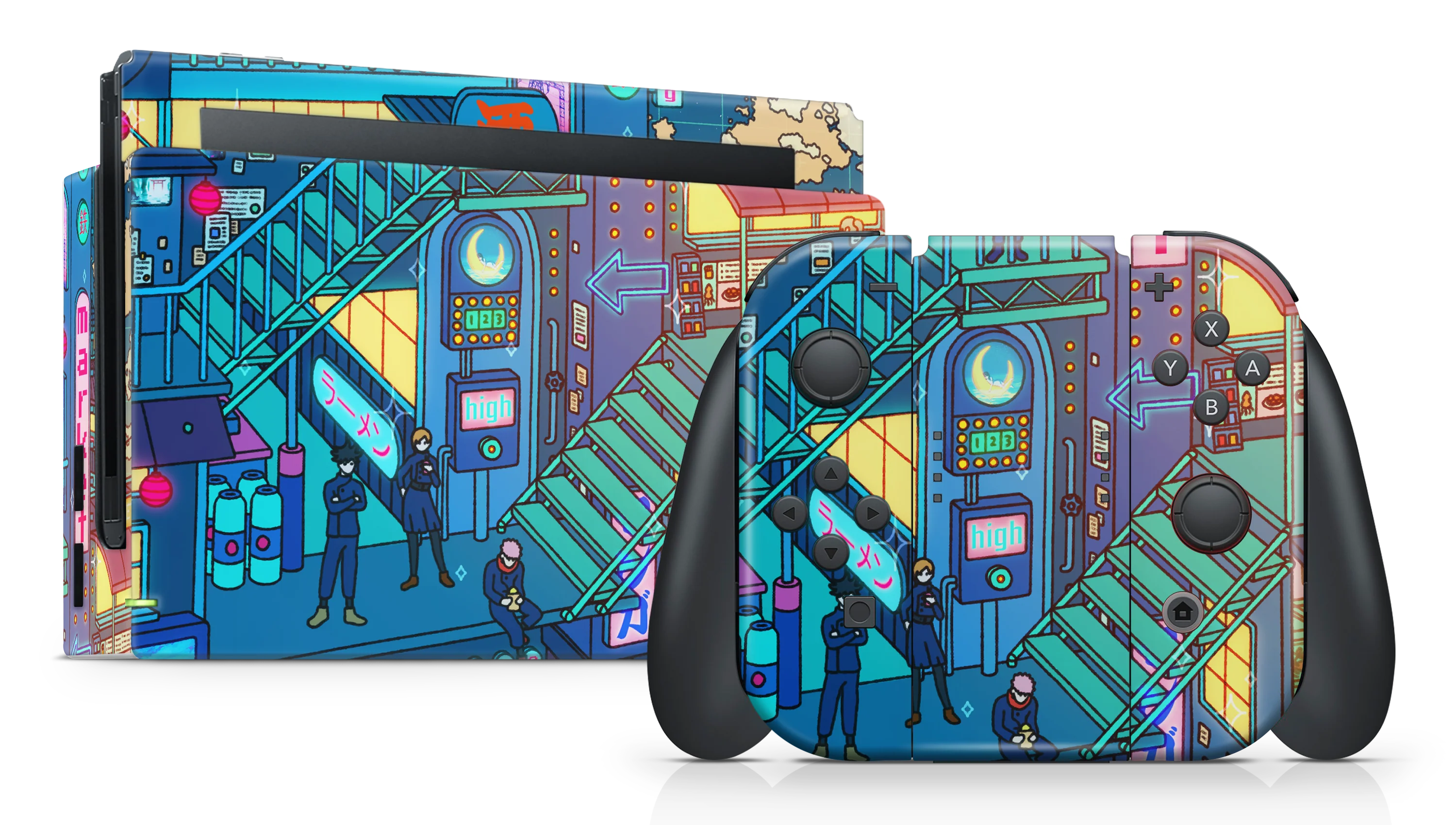 Nintendo Switch 2017 Skin JJK