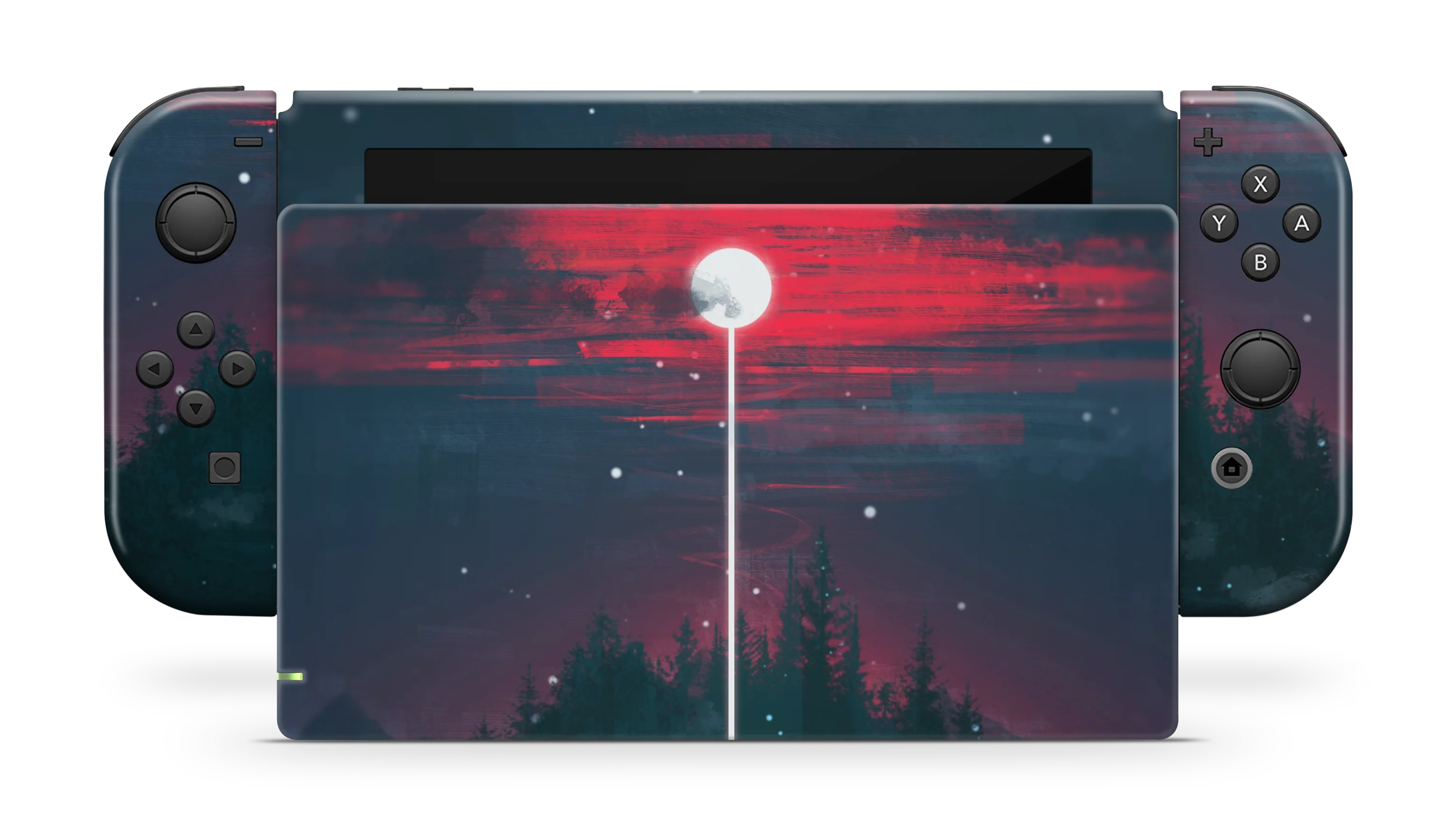 Nintendo Switch 2017 Skin Lunar Dripping - Image 2
