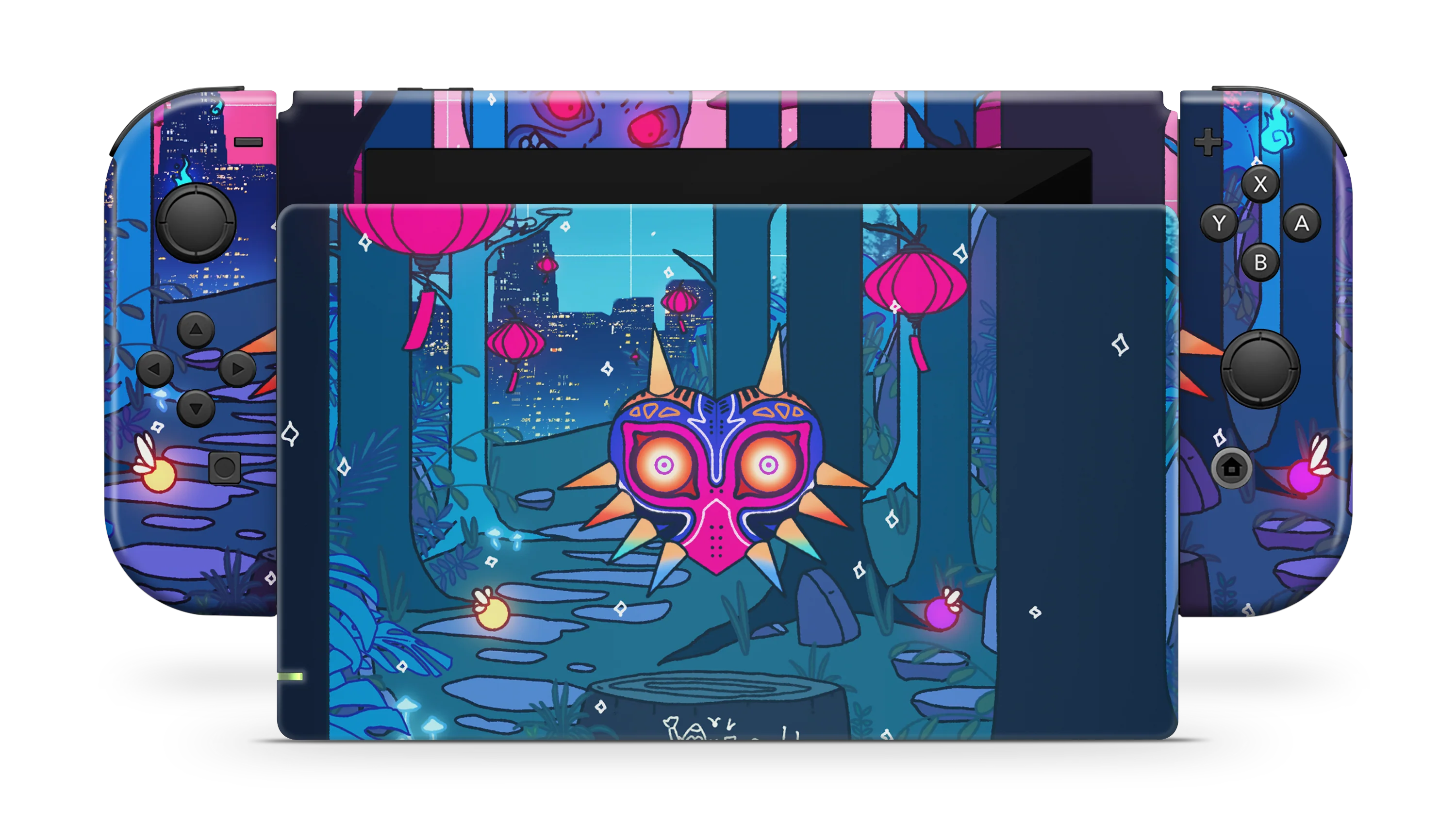 Nintendo Switch 2017 Skin Majora's mask - Image 2