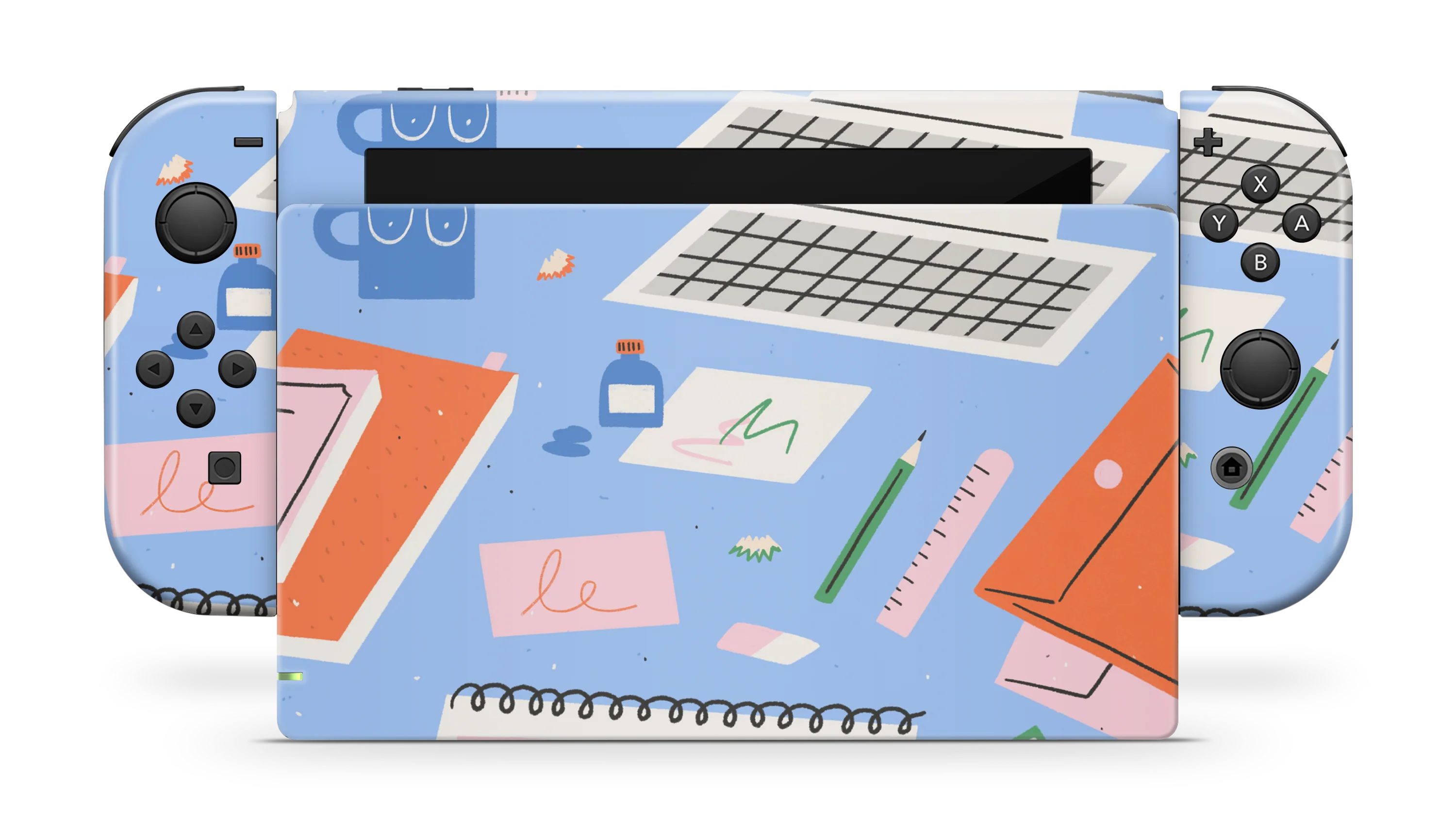 Nintendo Switch 2017 Skin Messy Desk - Image 2