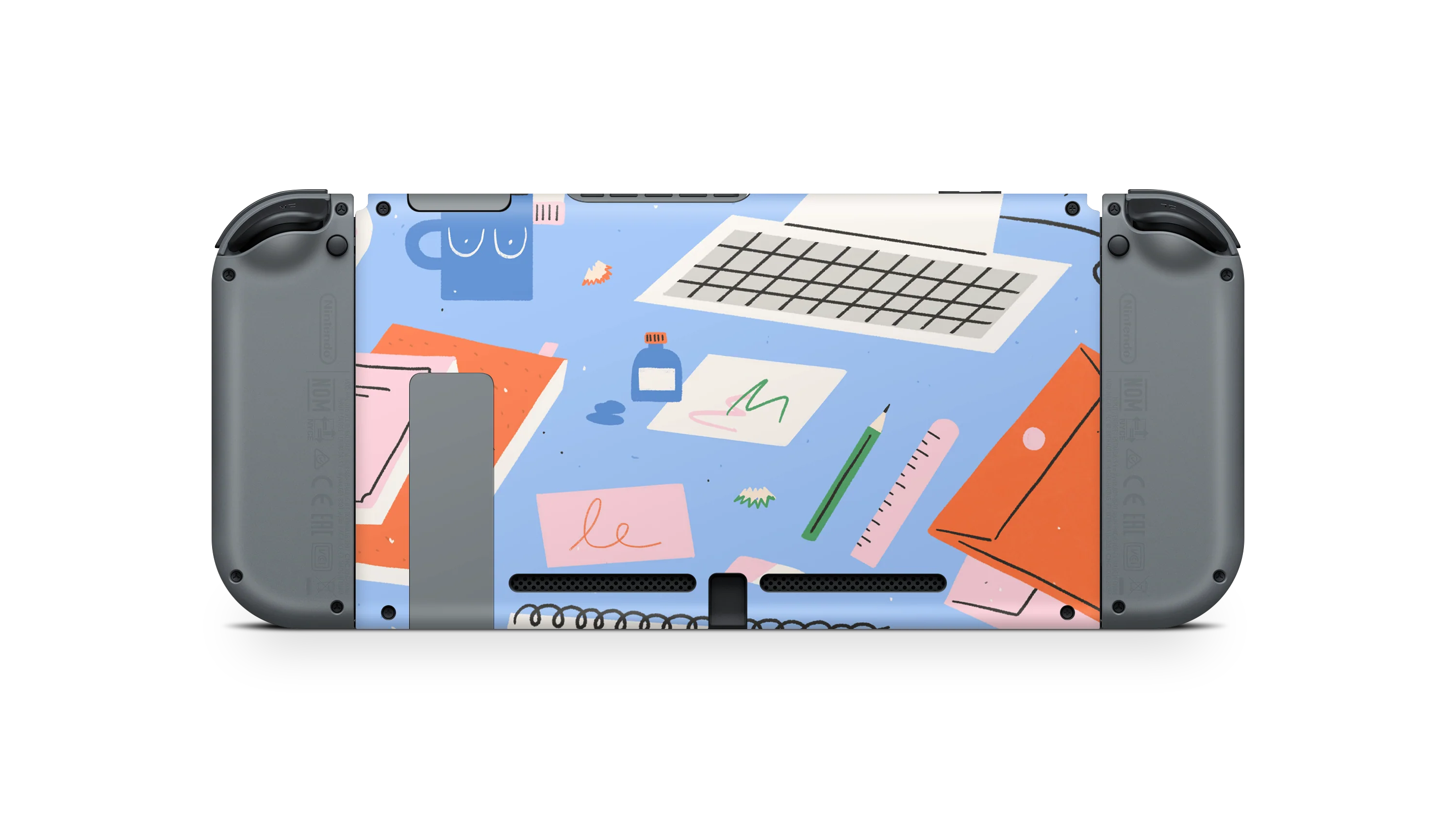 Nintendo Switch 2017 Skin Messy Desk - Image 3