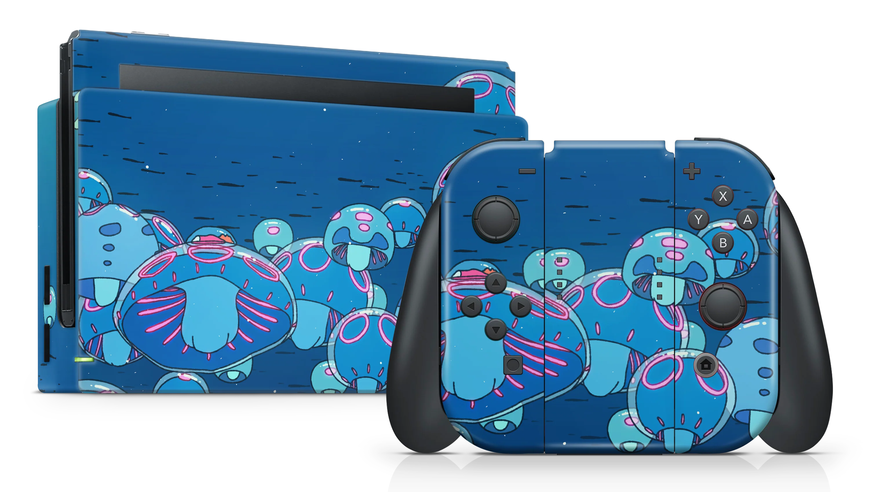 Nintendo Switch 2017 Skin Under the Surface
