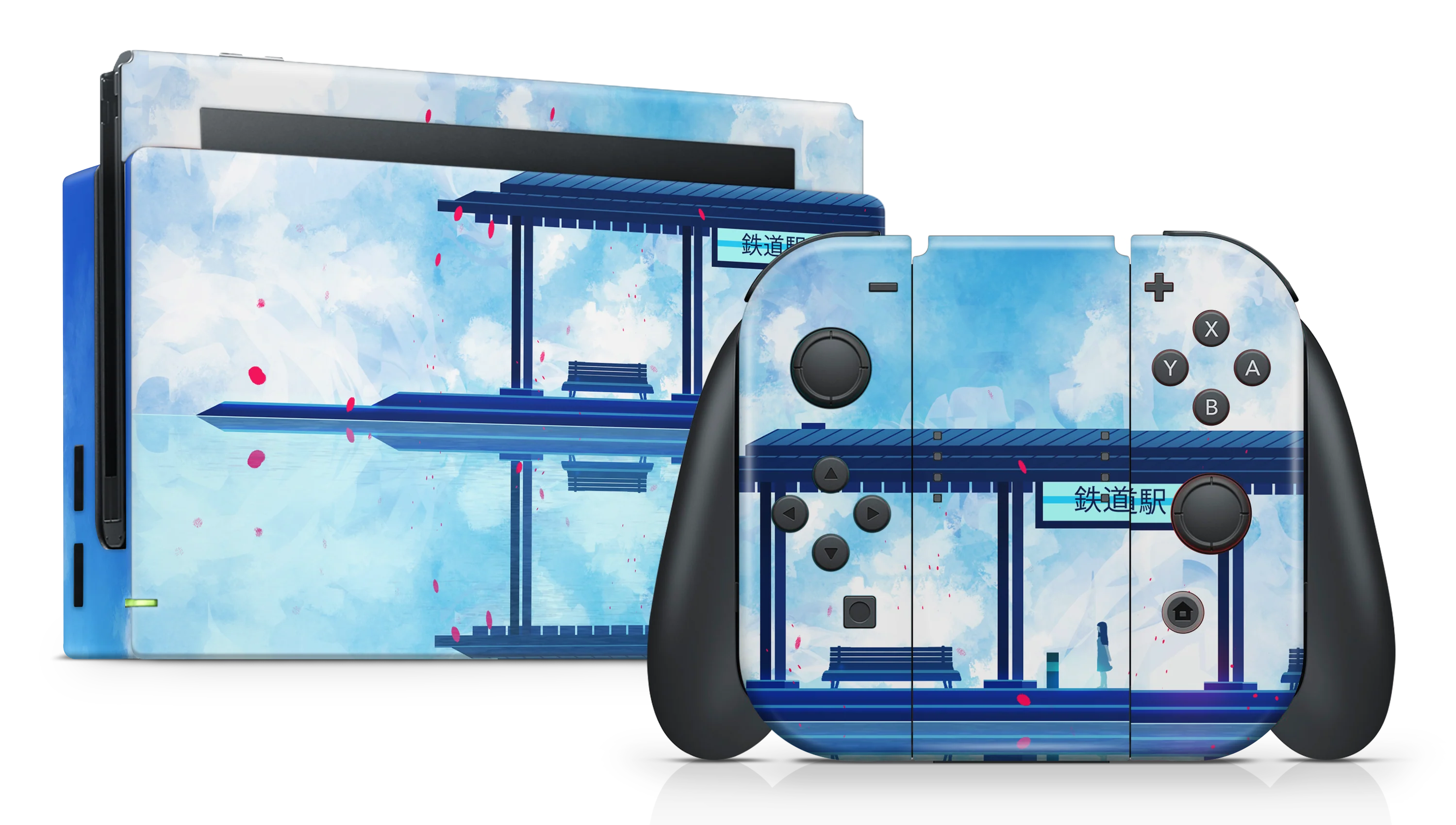 Nintendo Switch 2017 Skin Waiting