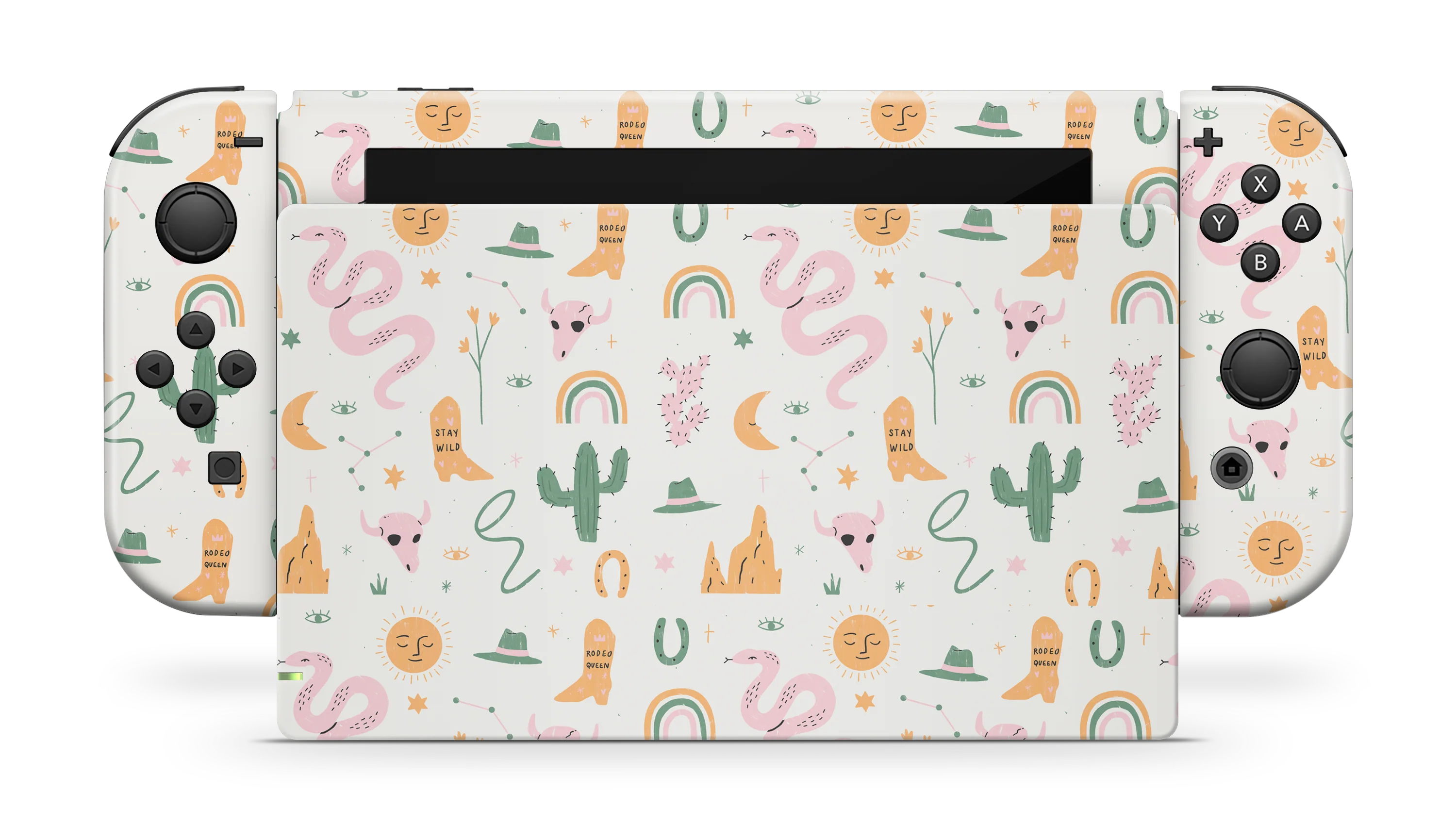Nintendo Switch 2017 Skin Wildwest Pattern - Image 2