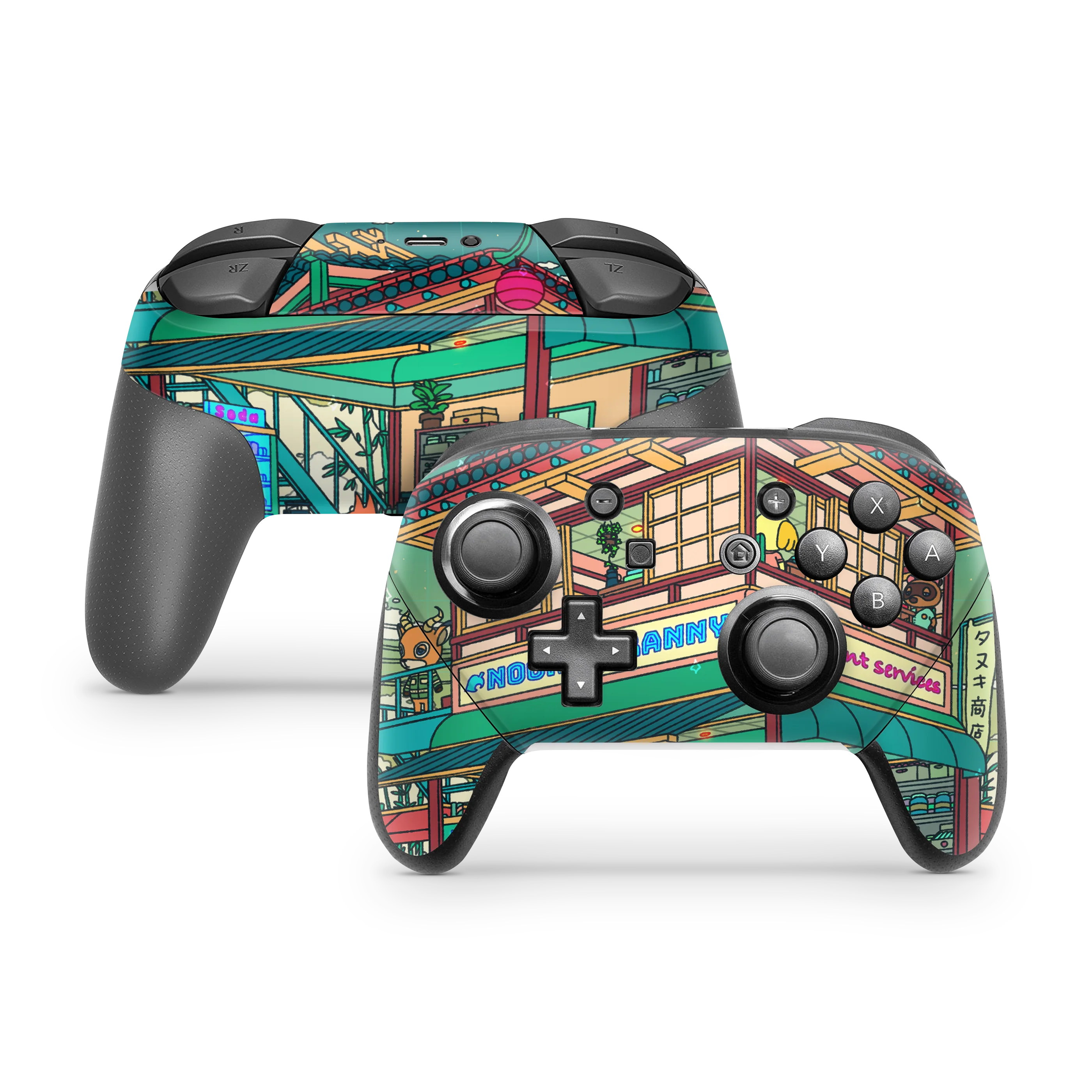 Nintendo Switch Controller Skin Animal Crossing