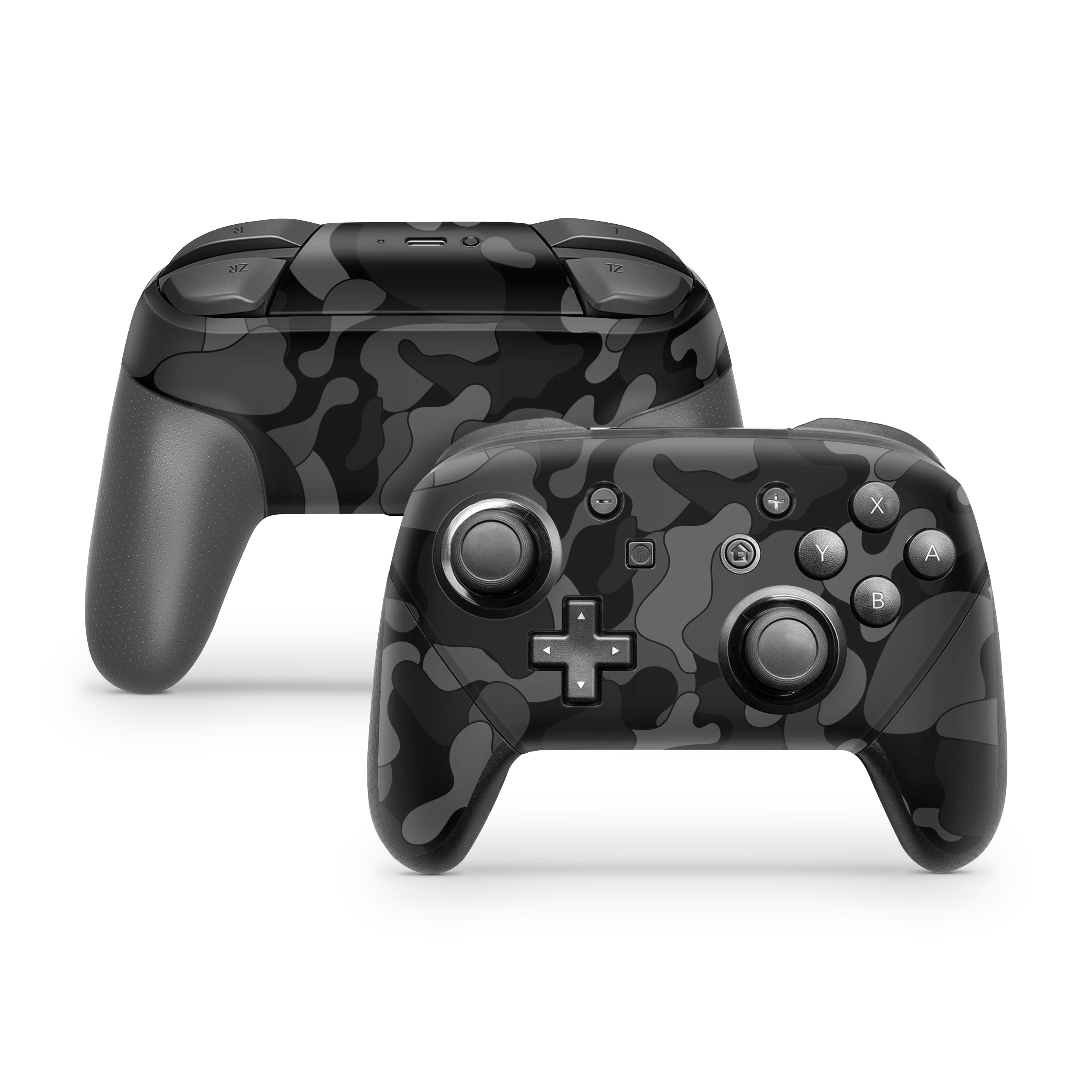 Nintendo Switch Controller Skin Ape Black Camo